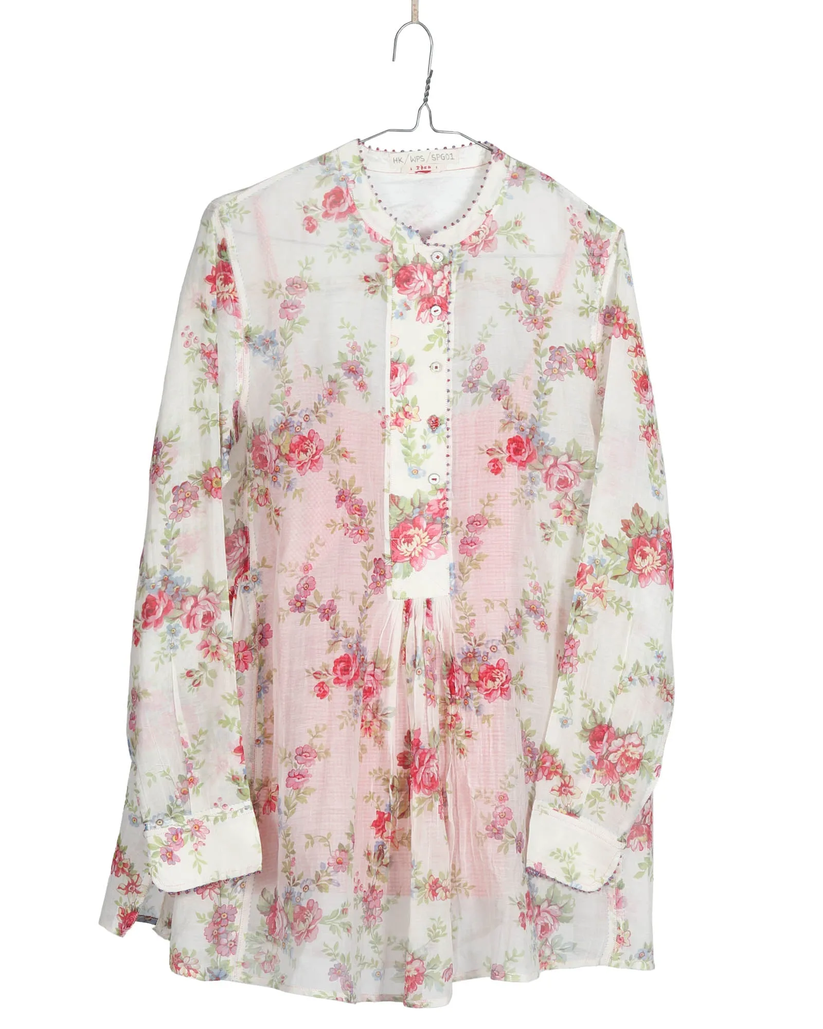 Sheer Floral Shirt sold by TNT Fashion