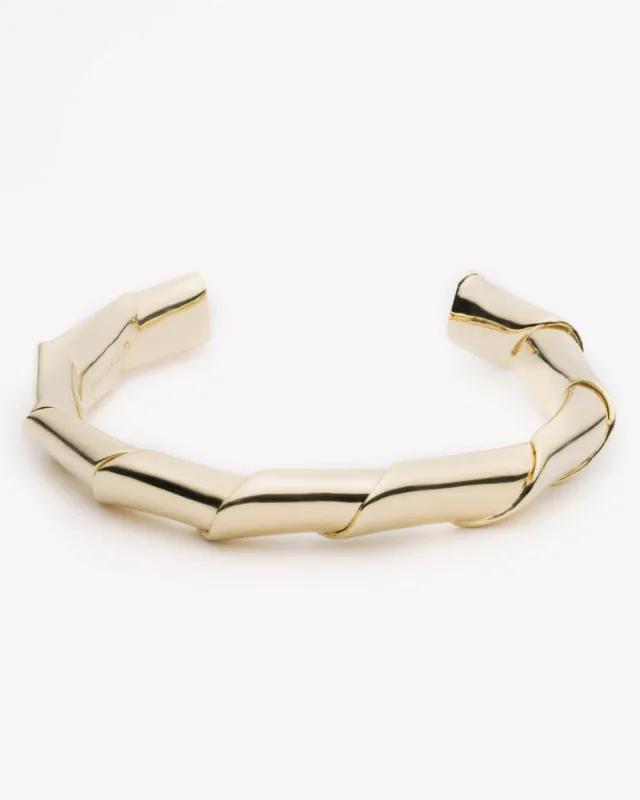 Scroll Cuff Bracelet made by Eddie Borgo