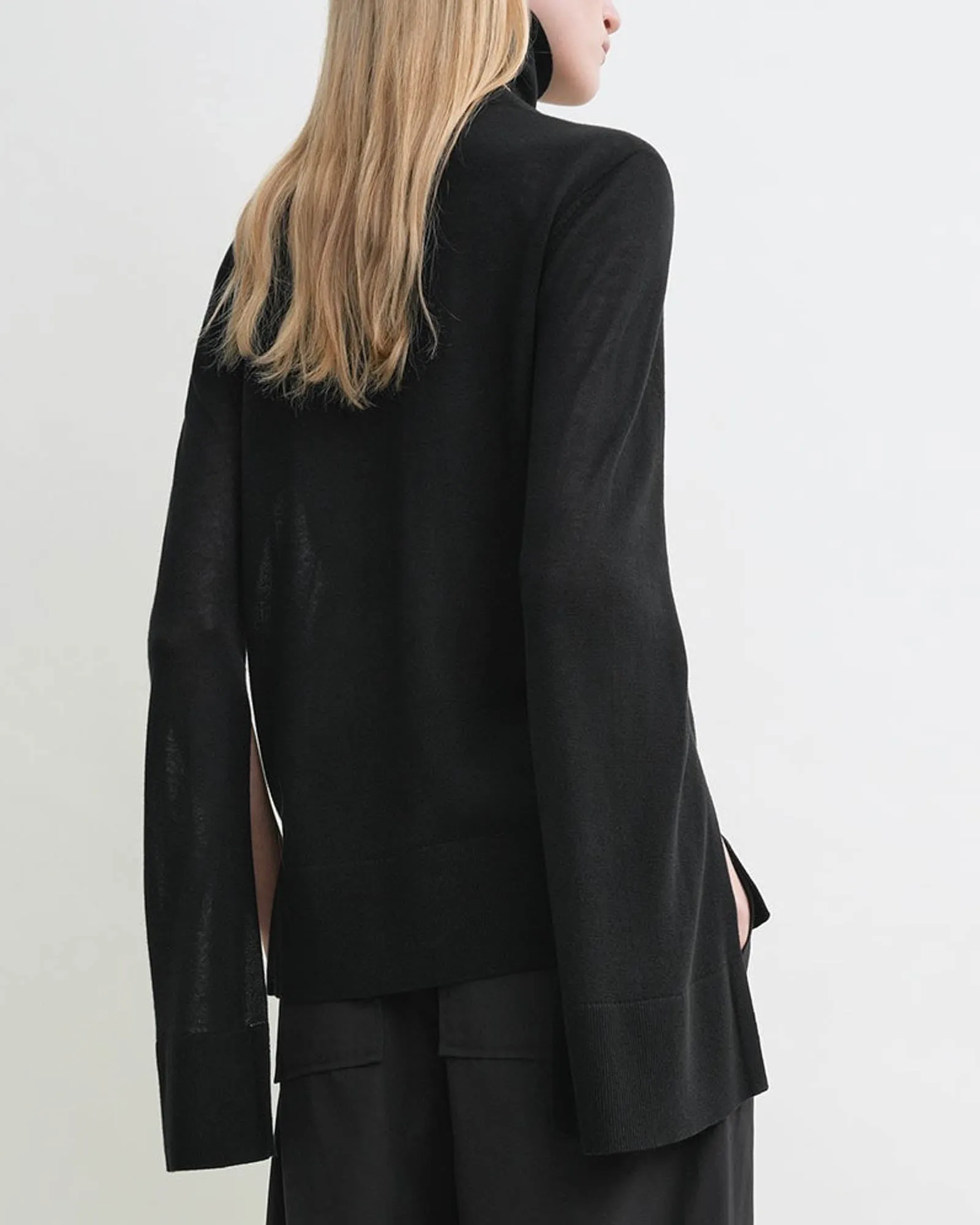 Slit Sleeve Turtleneck sold by TNT Fashion product image thumbnail 3