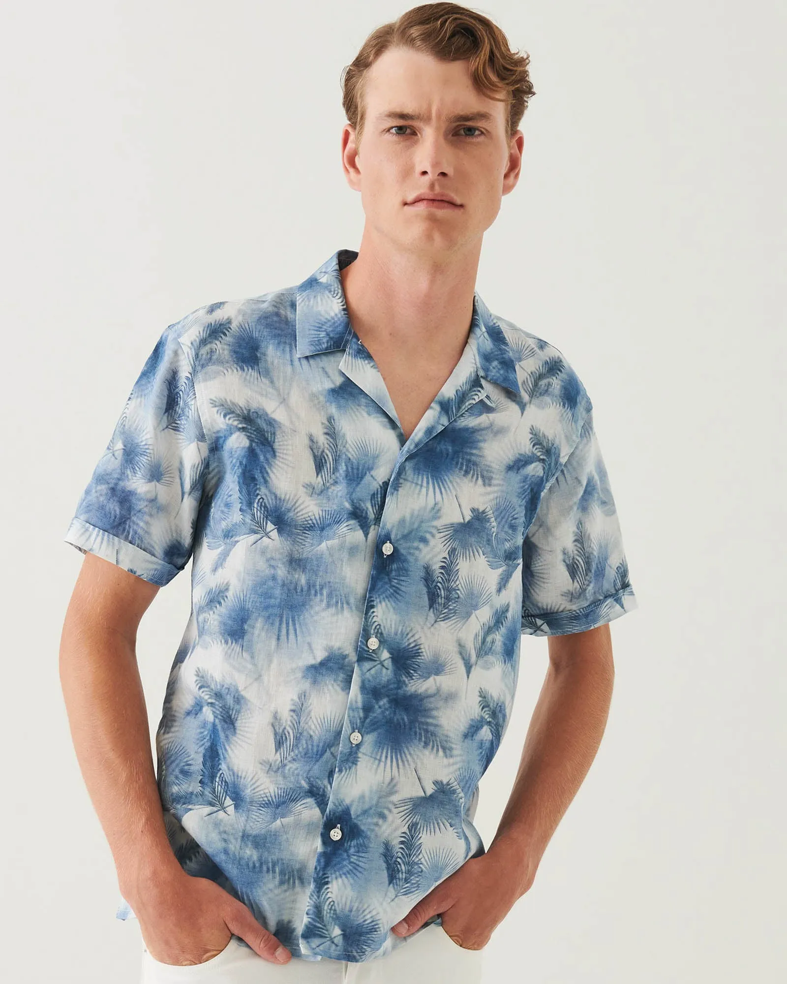 Linen Camp Shirt sold by TNT Fashion product image thumbnail 2