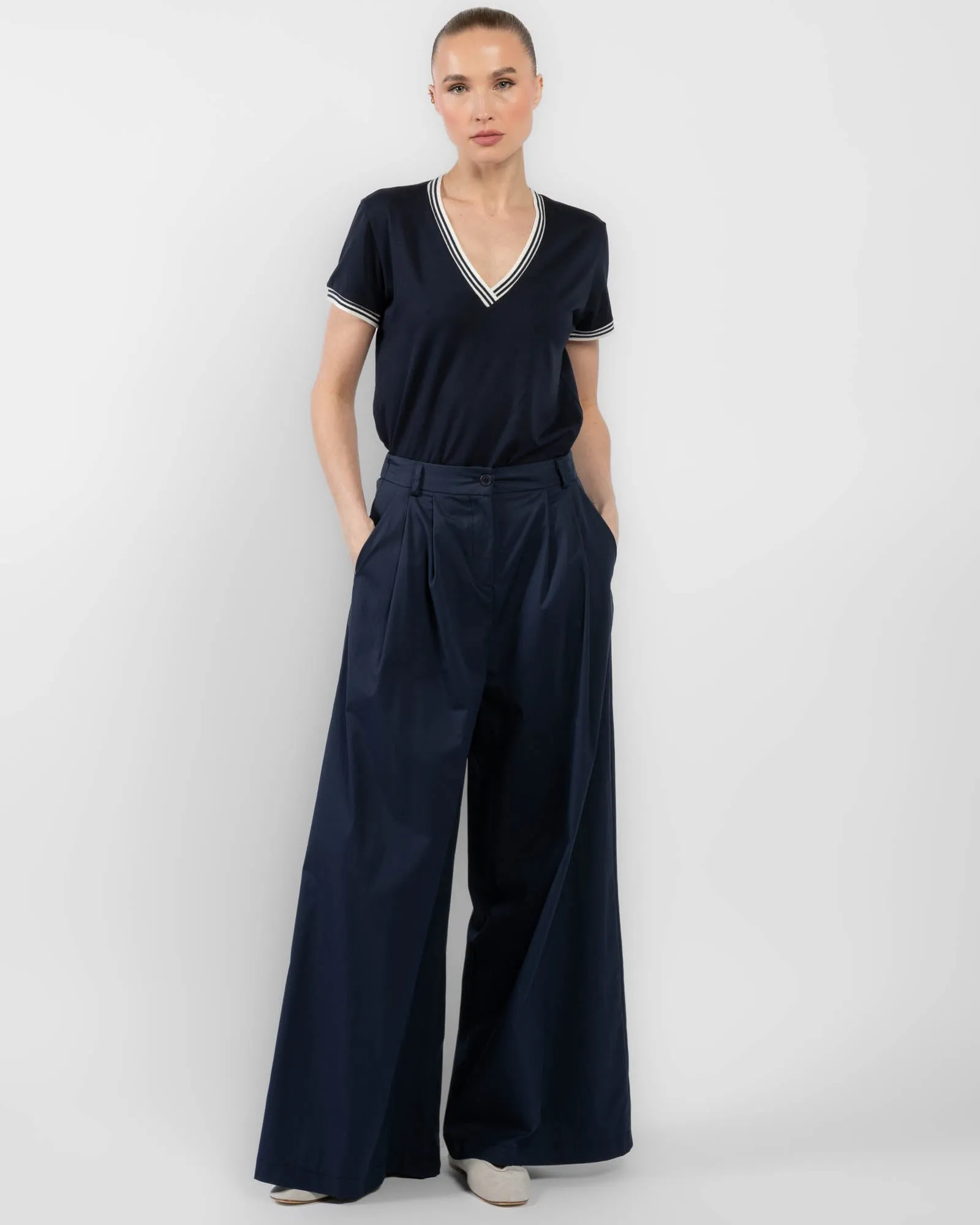 V-Neck Top sold by TNT Fashion product image thumbnail 2