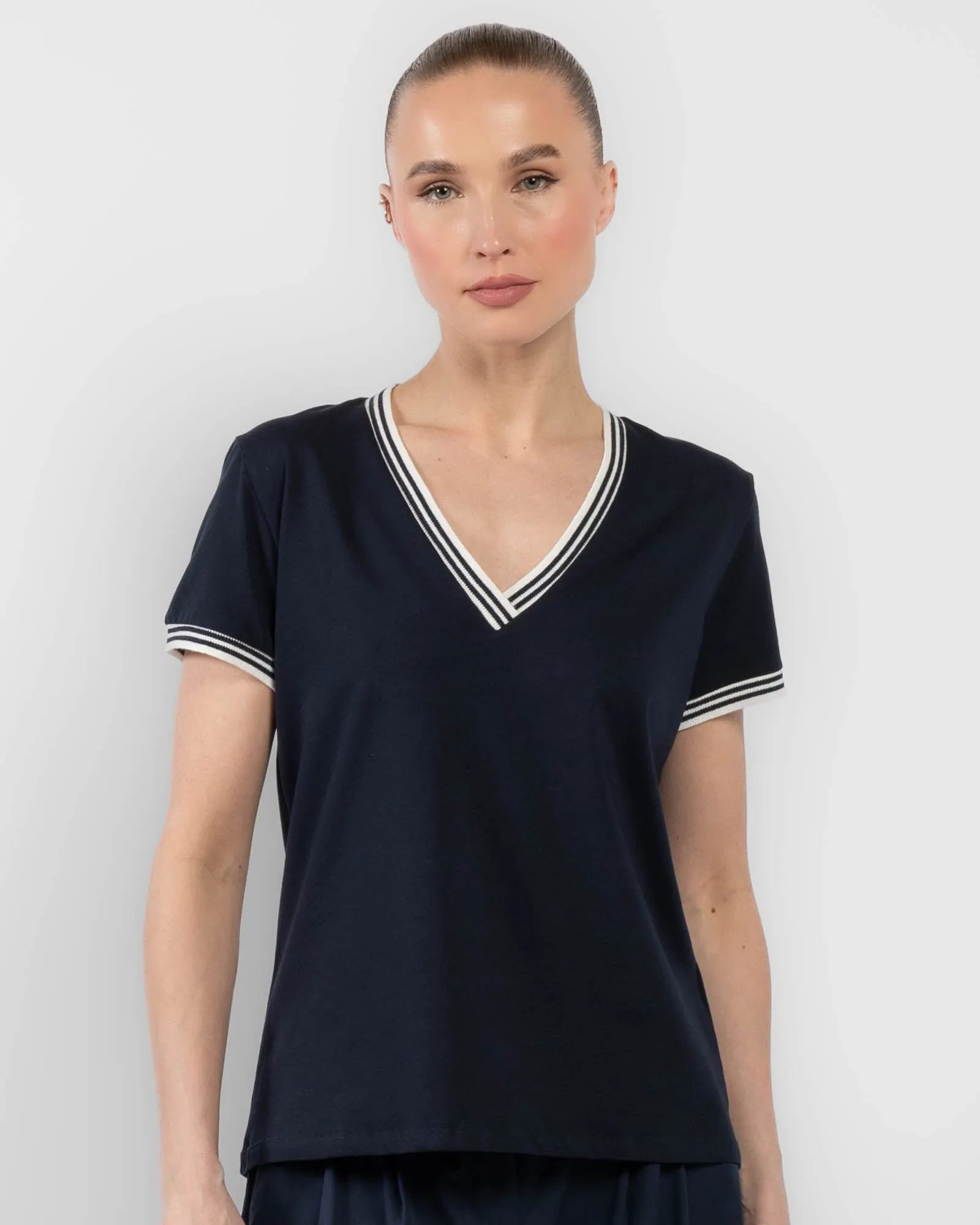 V-Neck Top sold by TNT Fashion