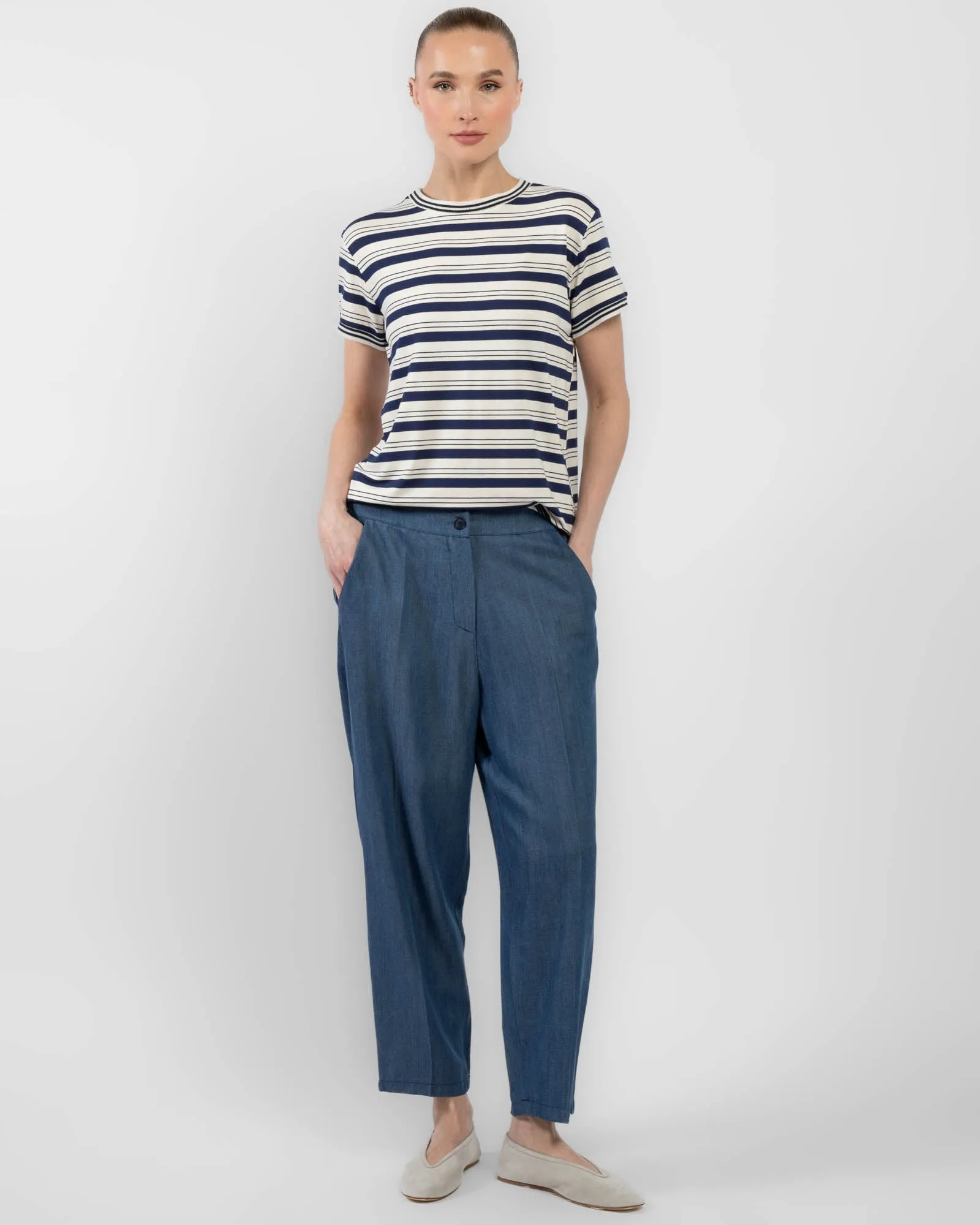 Stripe Crew Top sold by TNT Fashion product image thumbnail 2