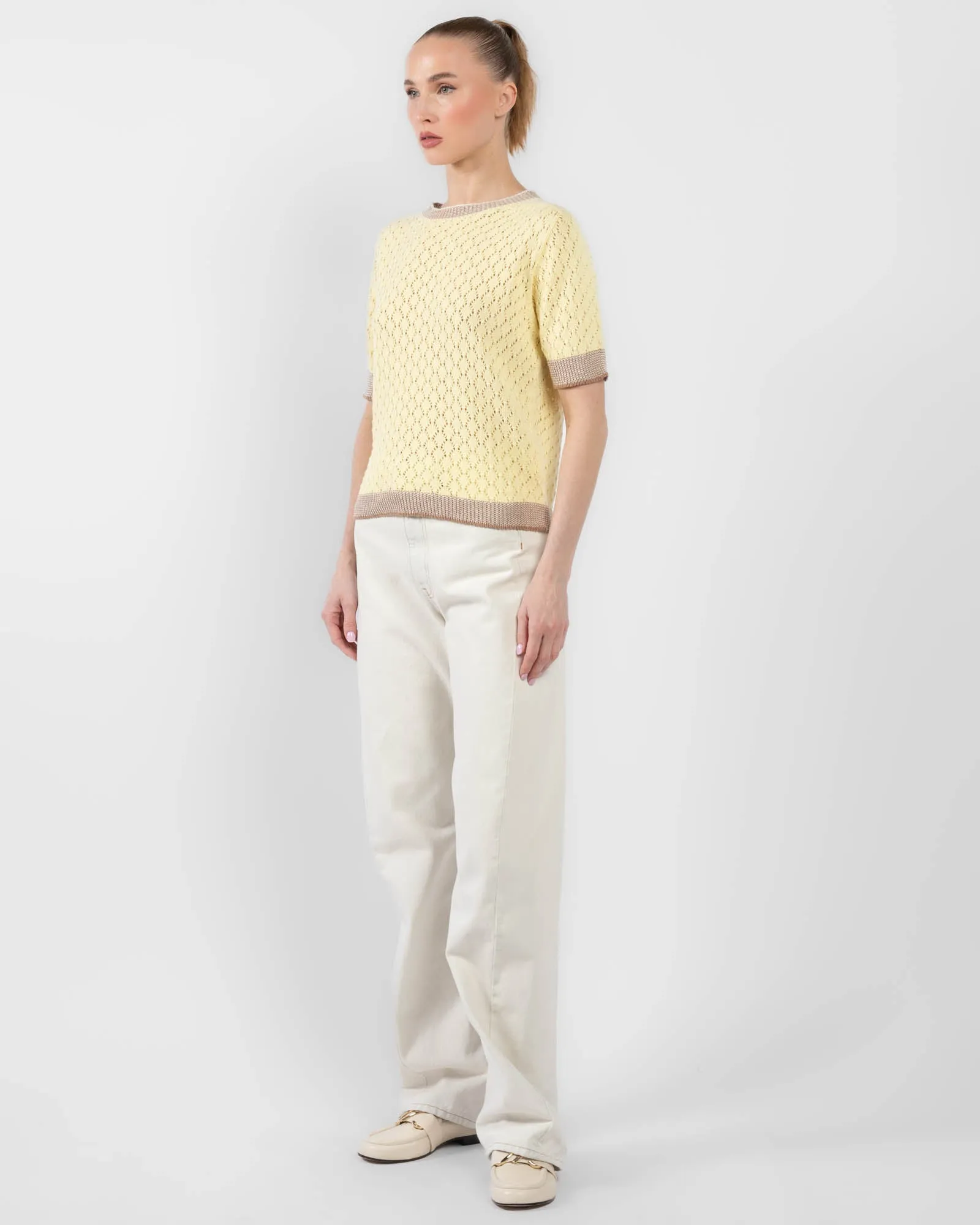 Short Sleeve Knit Top sold by TNT Fashion product image thumbnail 4