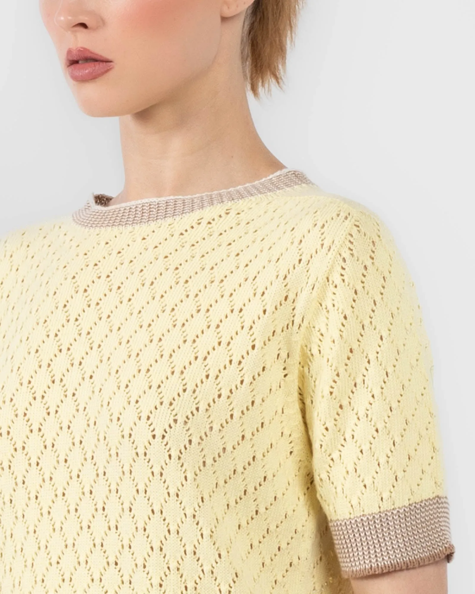 Short Sleeve Knit Top sold by TNT Fashion product image thumbnail 5