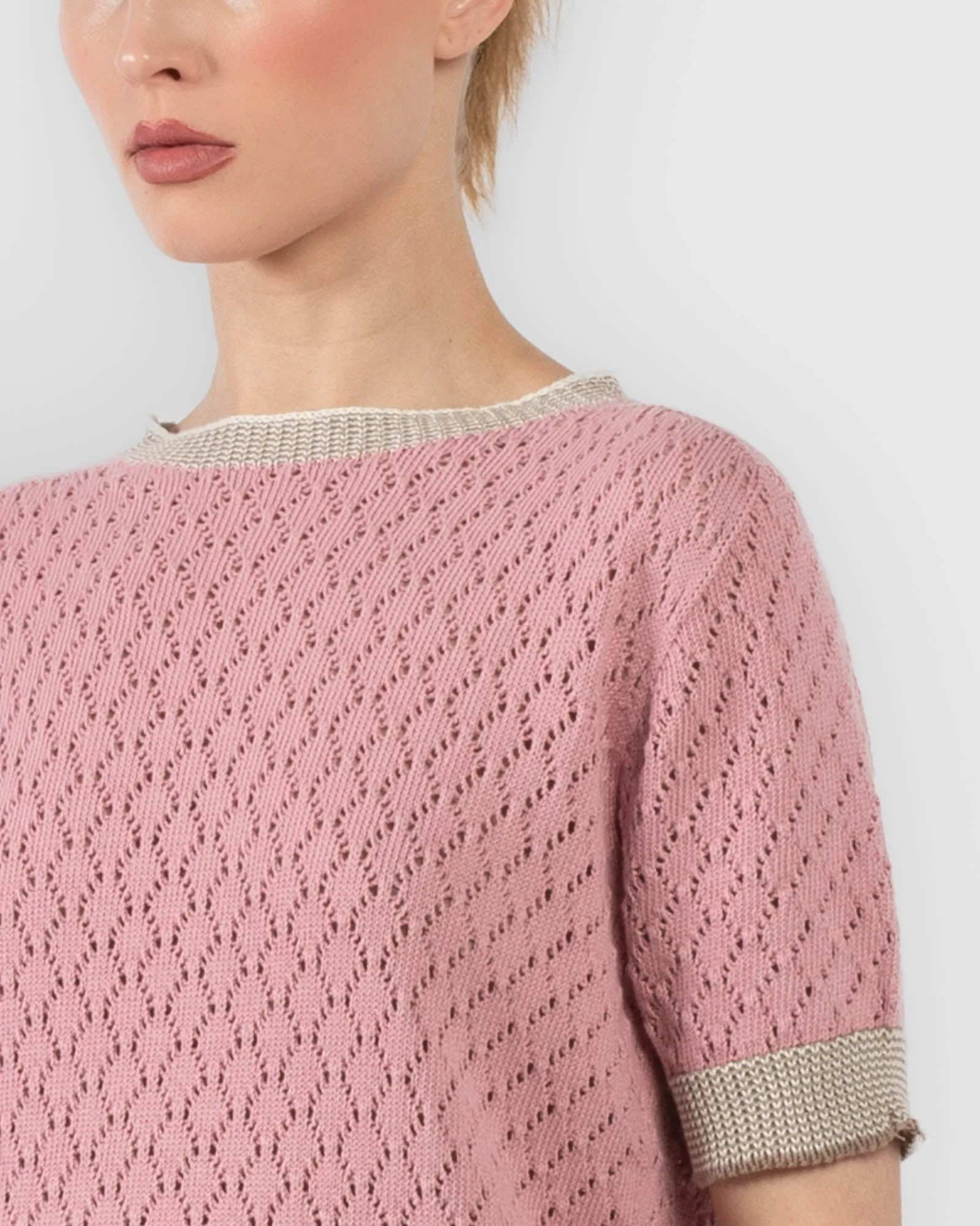 Short Sleeve Knit Top sold by TNT Fashion product image thumbnail 5