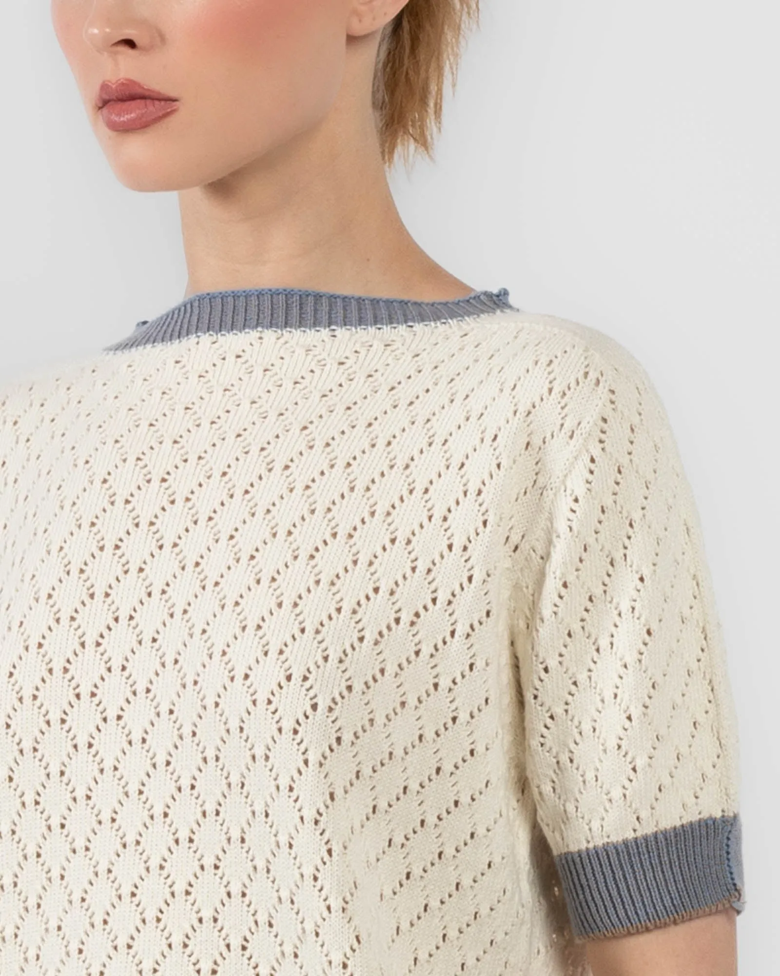 Short Sleeve Knit Top sold by TNT Fashion product image thumbnail 5