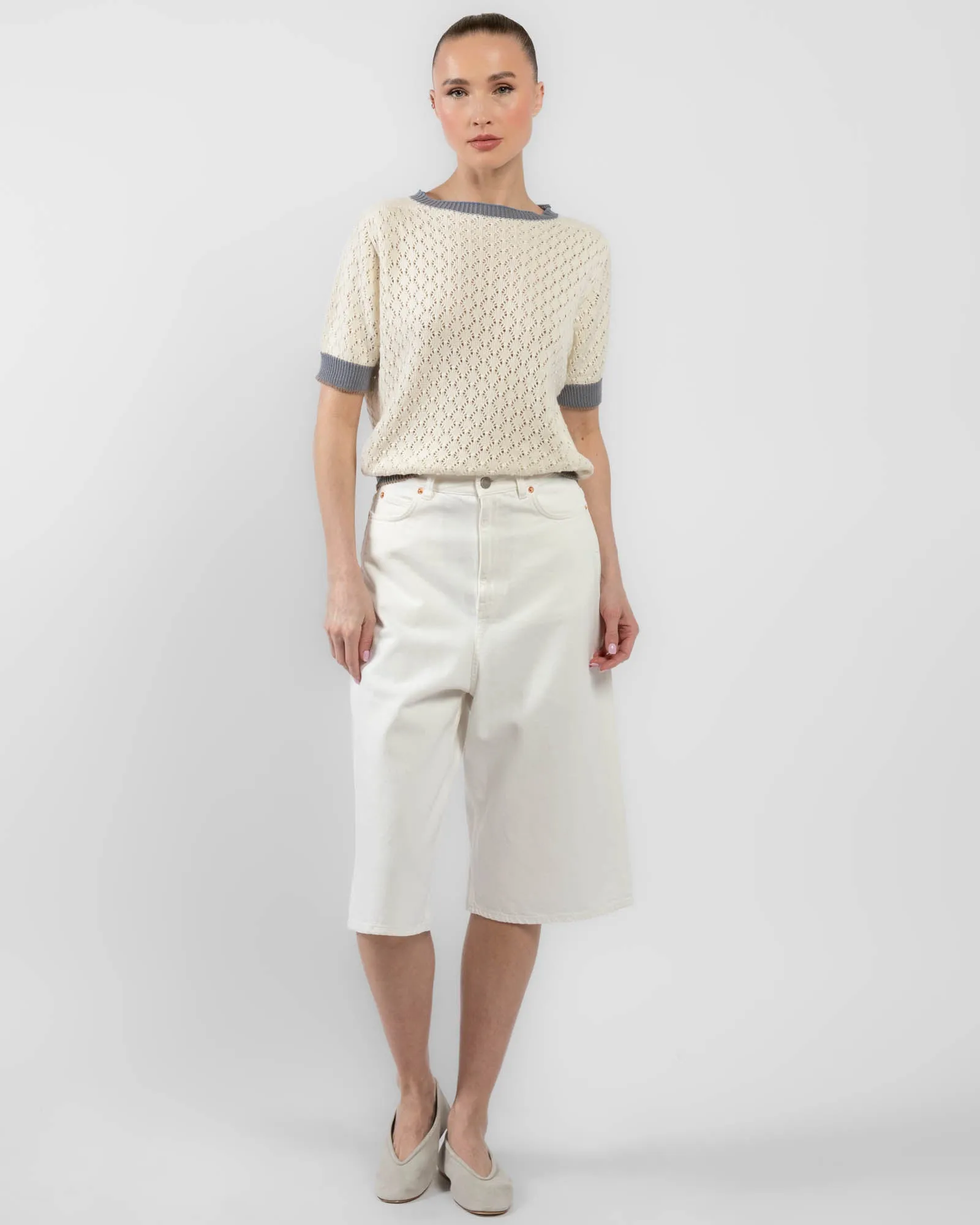 Short Sleeve Knit Top sold by TNT Fashion product image thumbnail 2