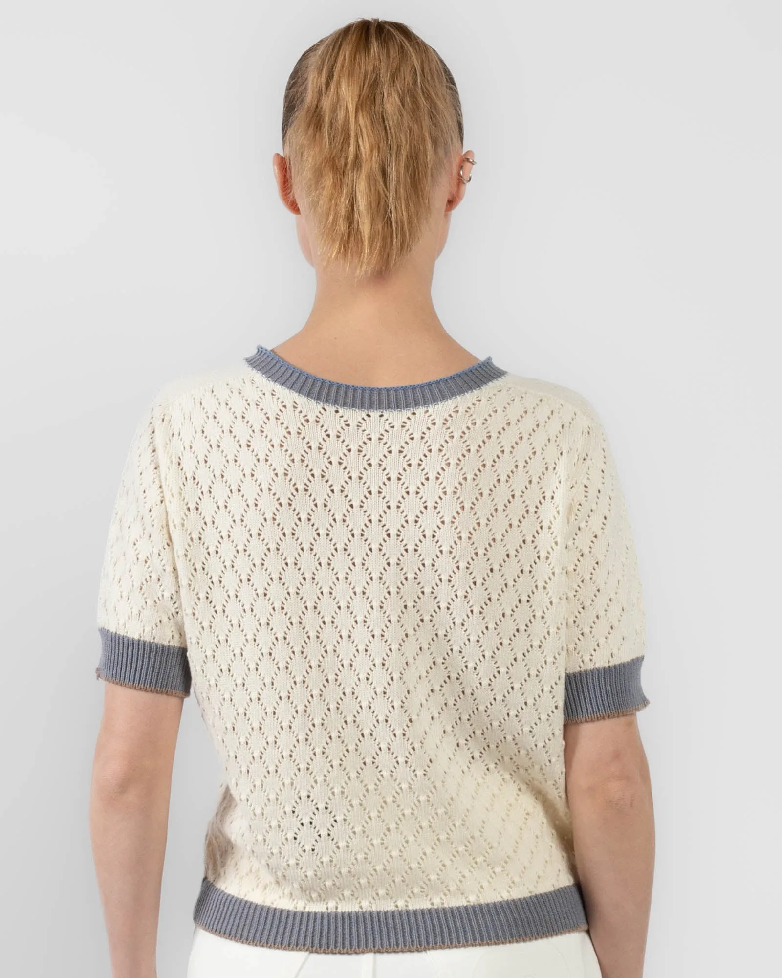 Short Sleeve Knit Top sold by TNT Fashion product image thumbnail 3