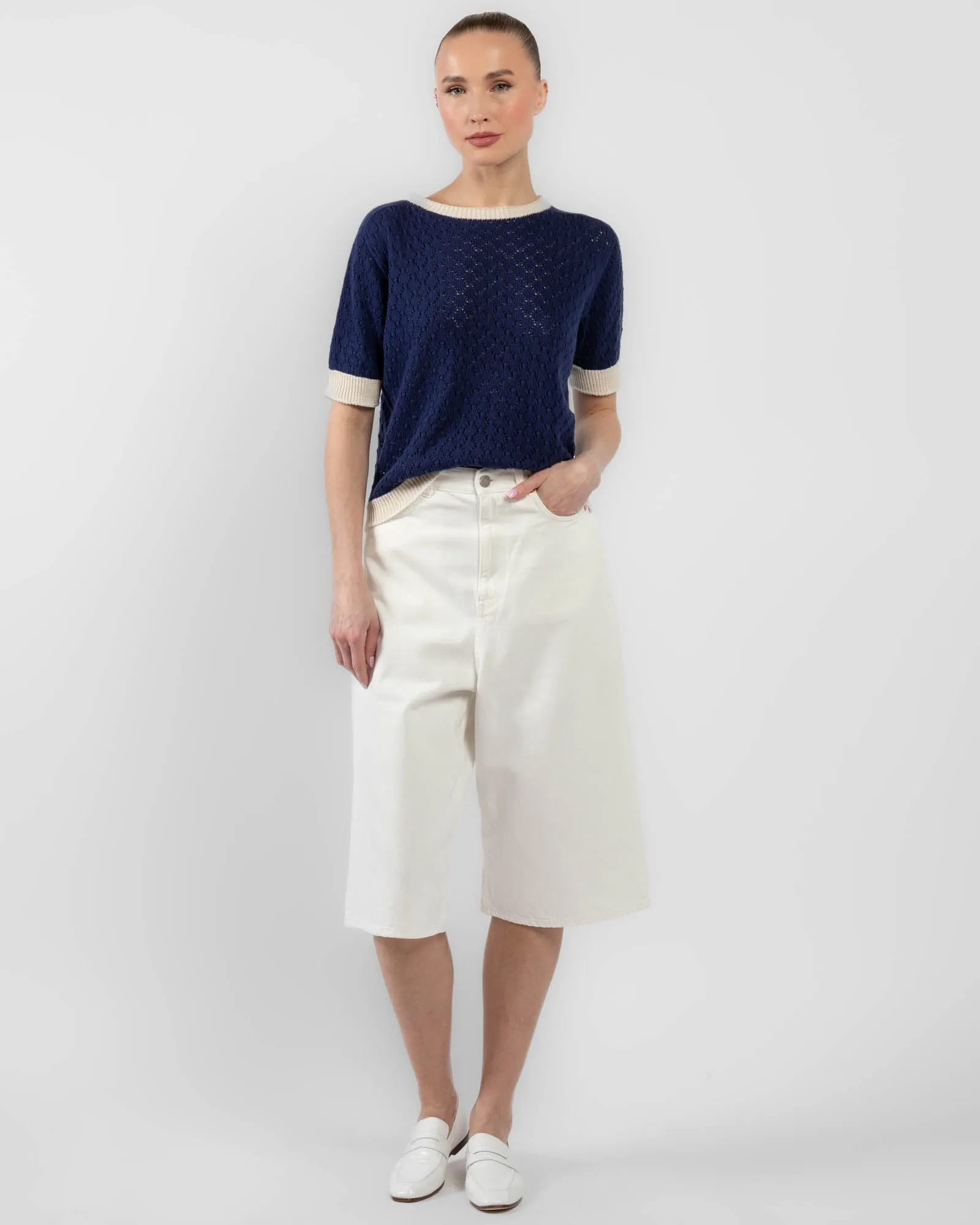 Short Sleeve Knit Top sold by TNT Fashion product image thumbnail 2