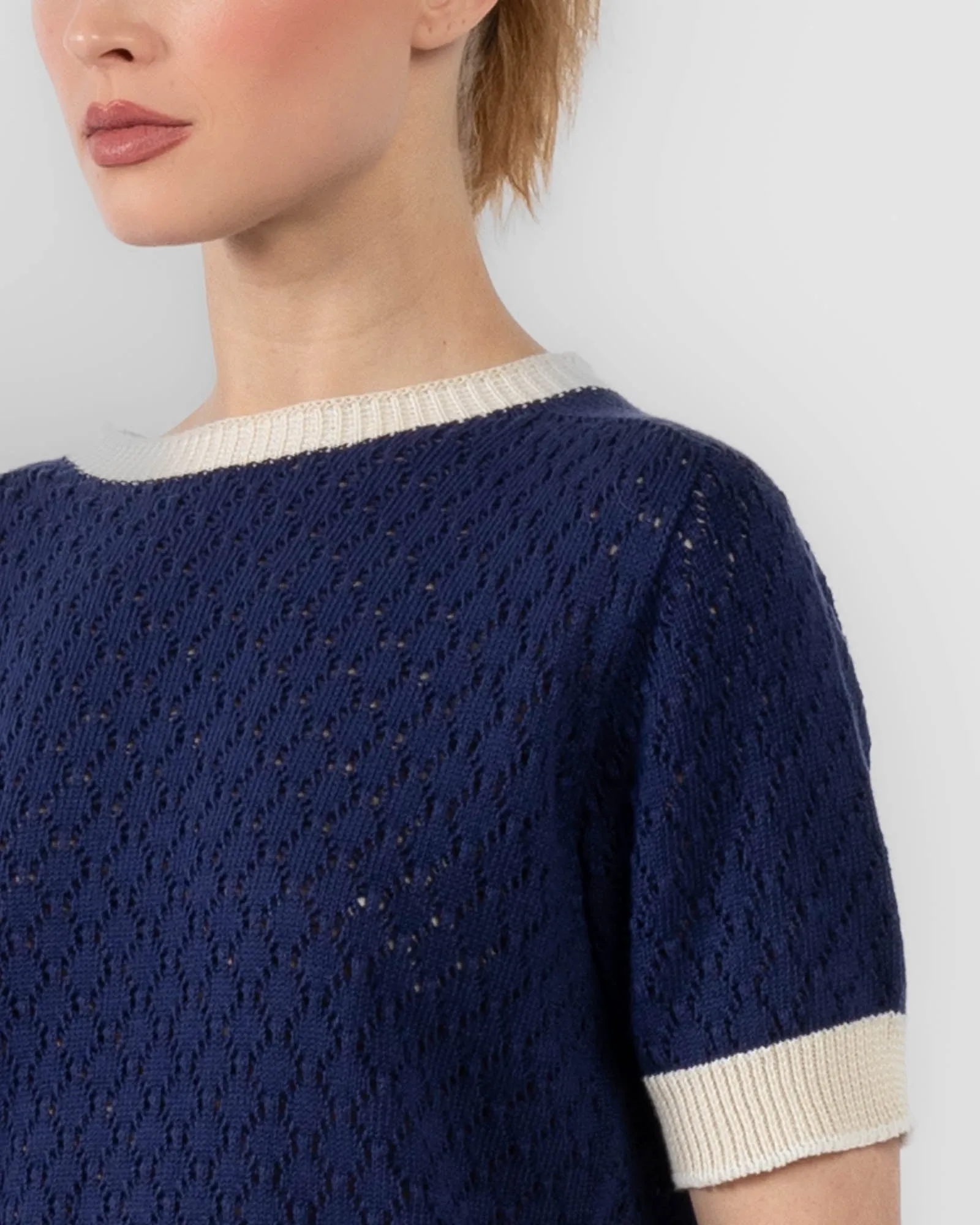 Short Sleeve Knit Top sold by TNT Fashion product image thumbnail 5