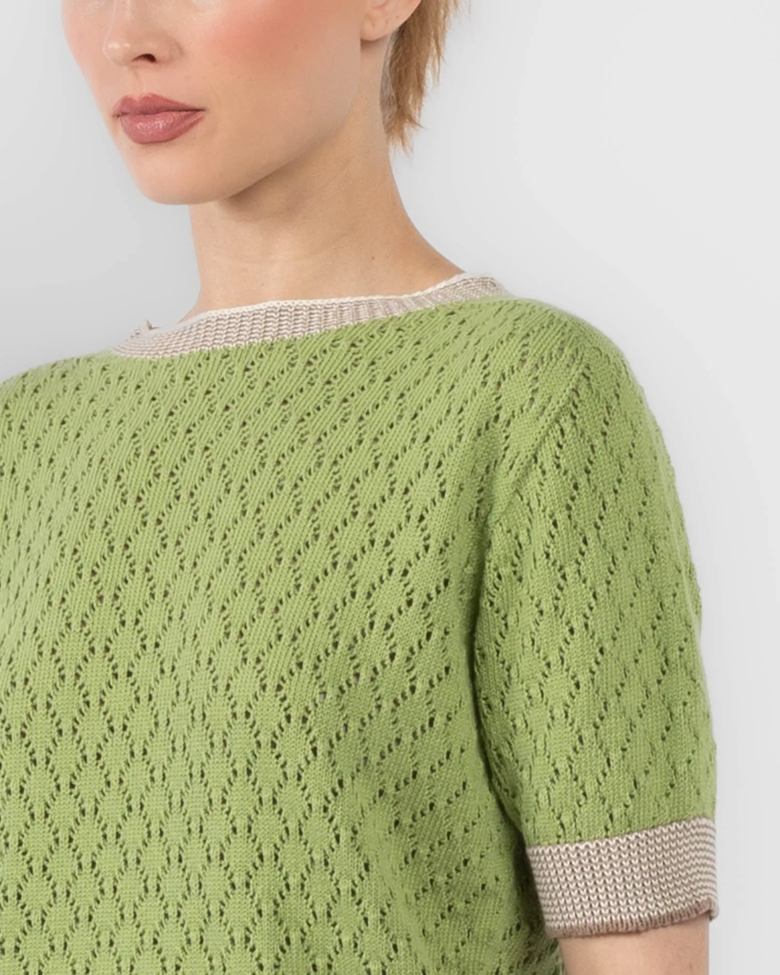 Short Sleeve Knit Top sold by TNT Fashion product image thumbnail 5