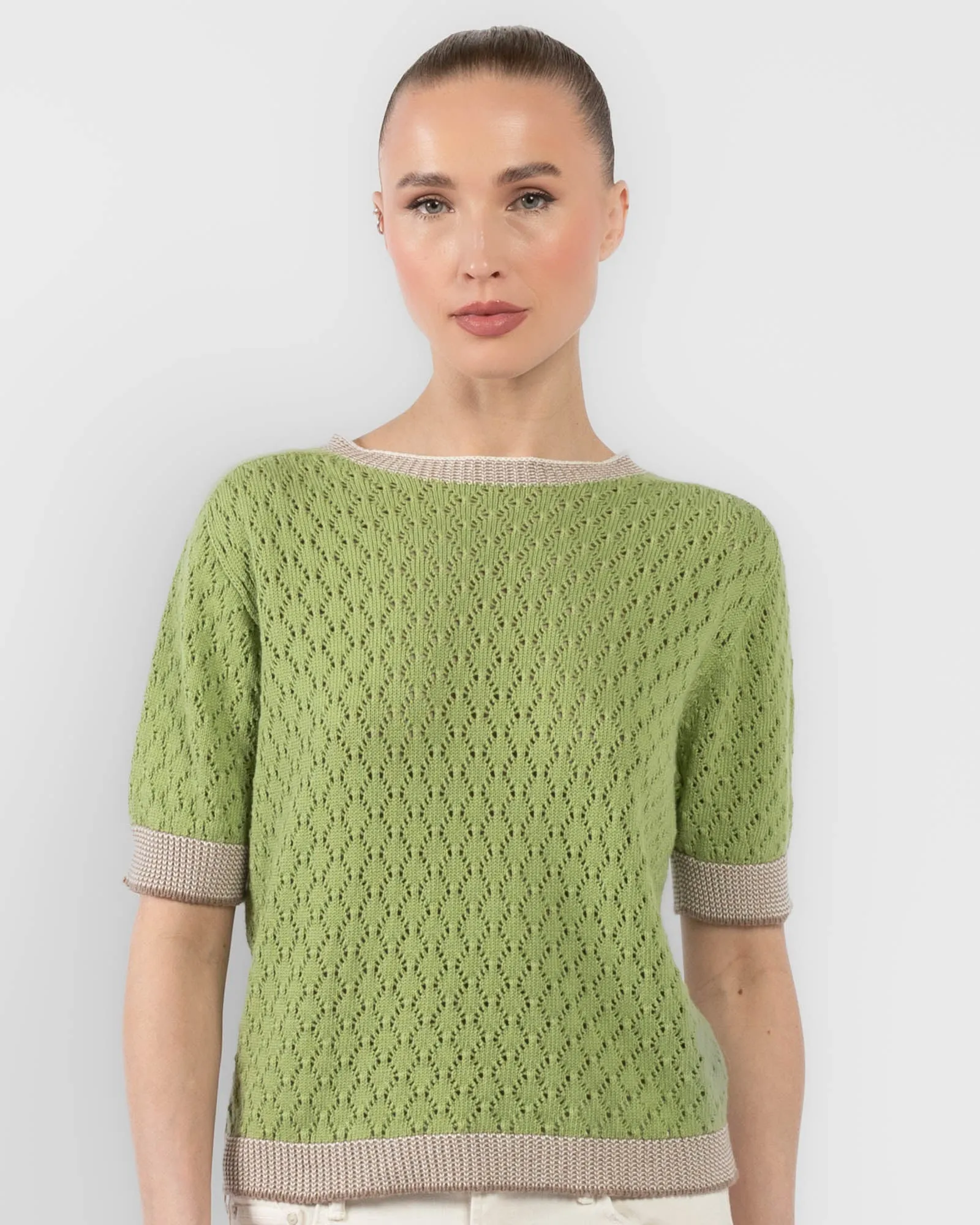 Short Sleeve Knit Top sold by TNT Fashion