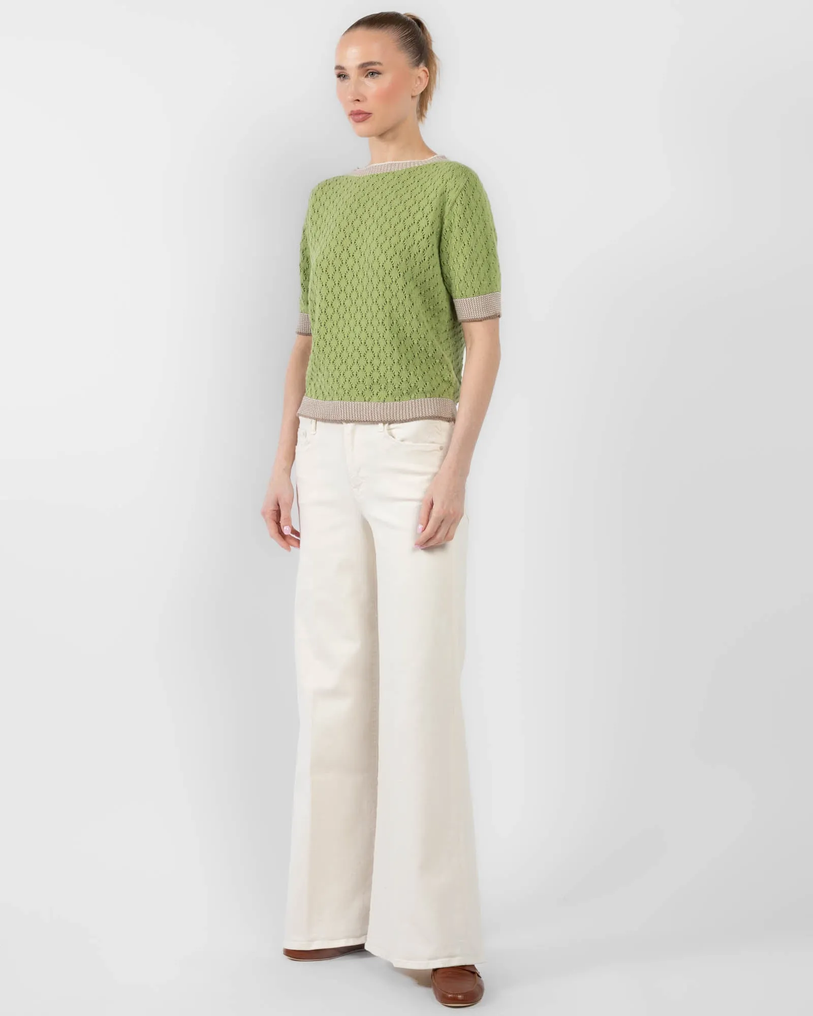 Short Sleeve Knit Top sold by TNT Fashion product image thumbnail 4