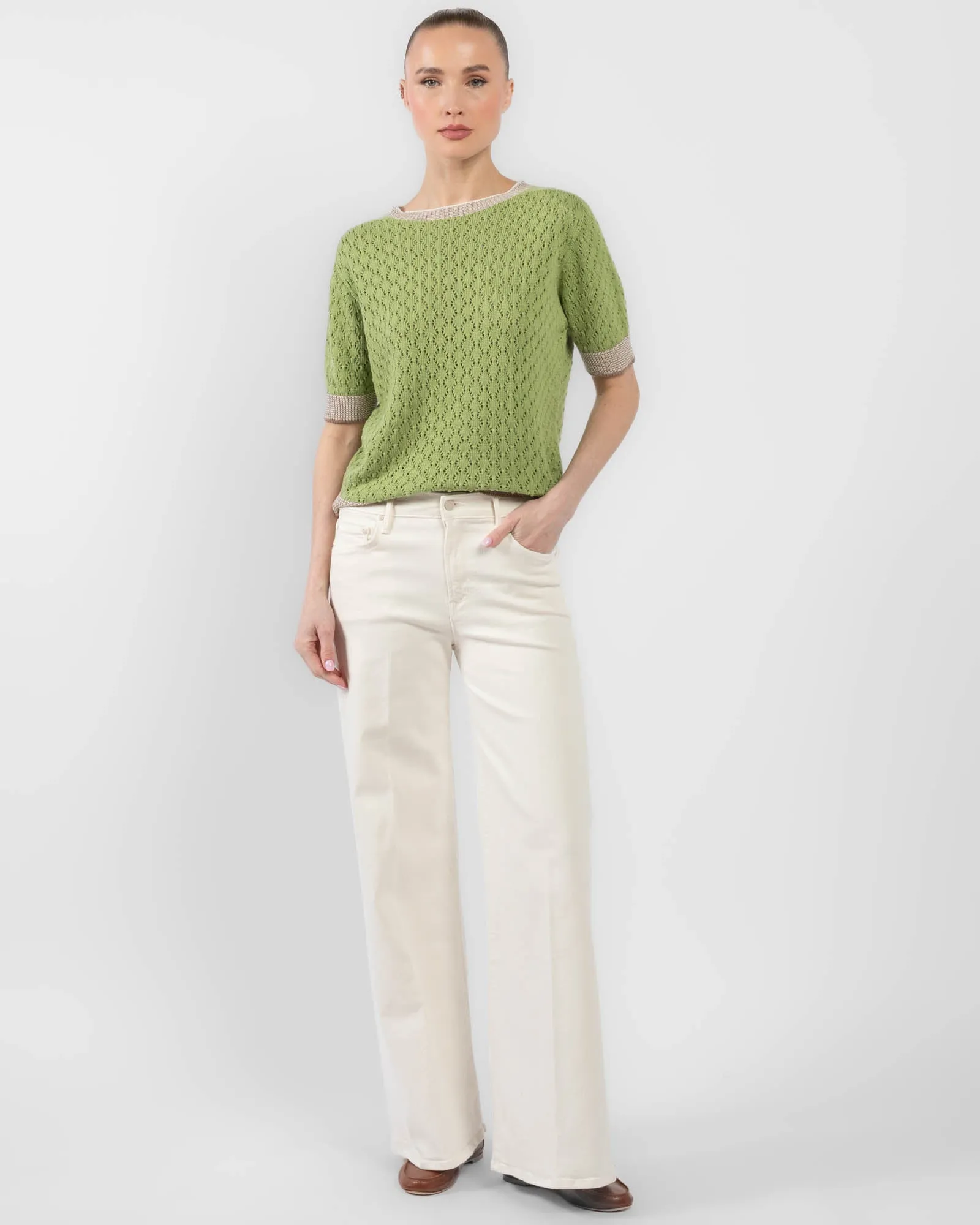 Short Sleeve Knit Top sold by TNT Fashion product image thumbnail 2