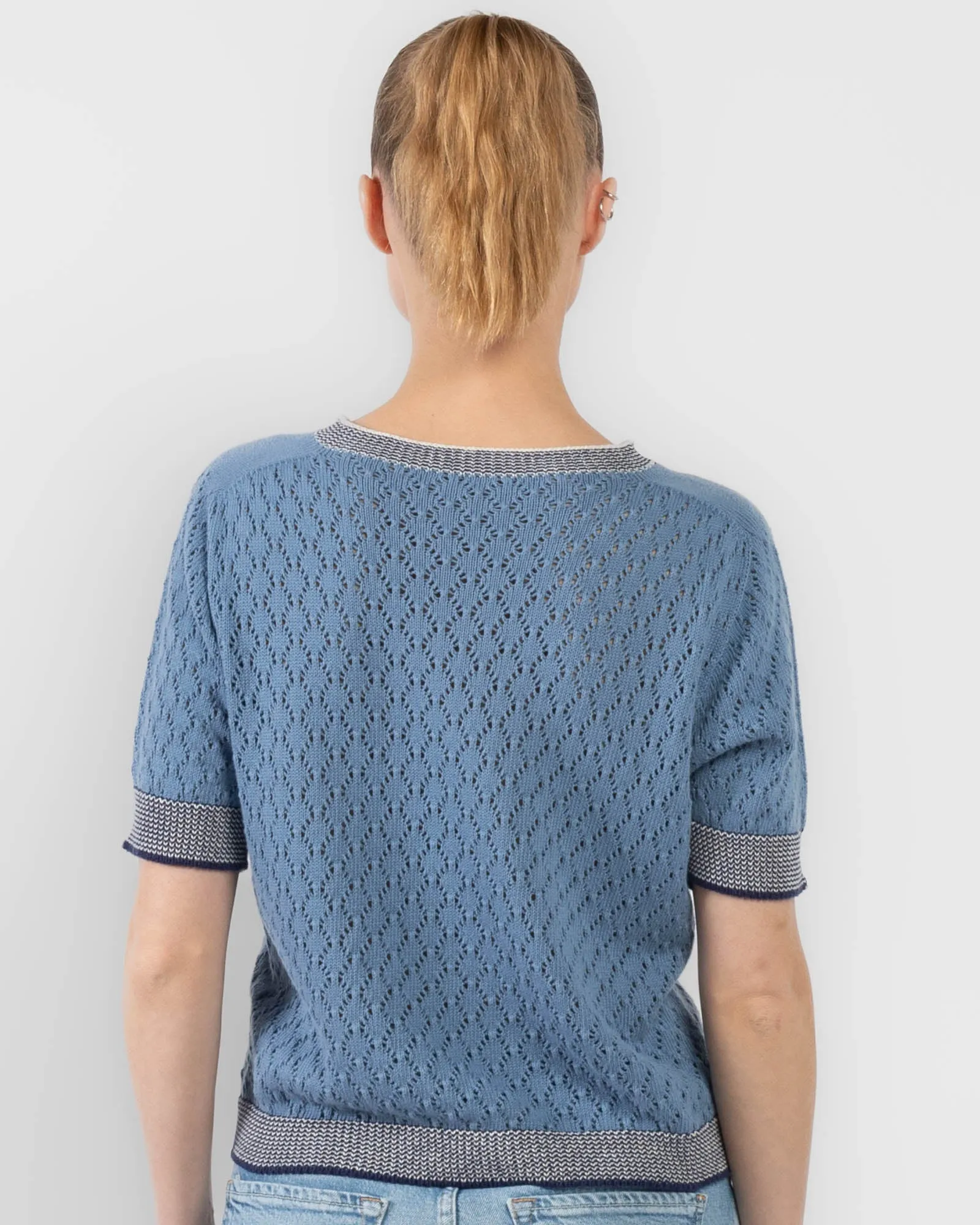 Short Sleeve Knit Top sold by TNT Fashion product image thumbnail 3