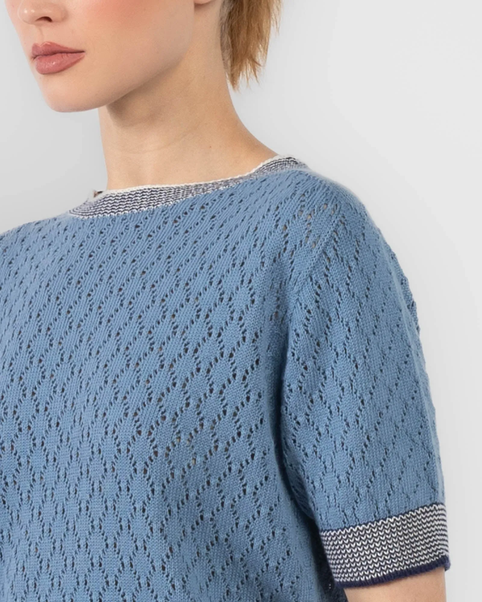 Short Sleeve Knit Top sold by TNT Fashion product image thumbnail 5