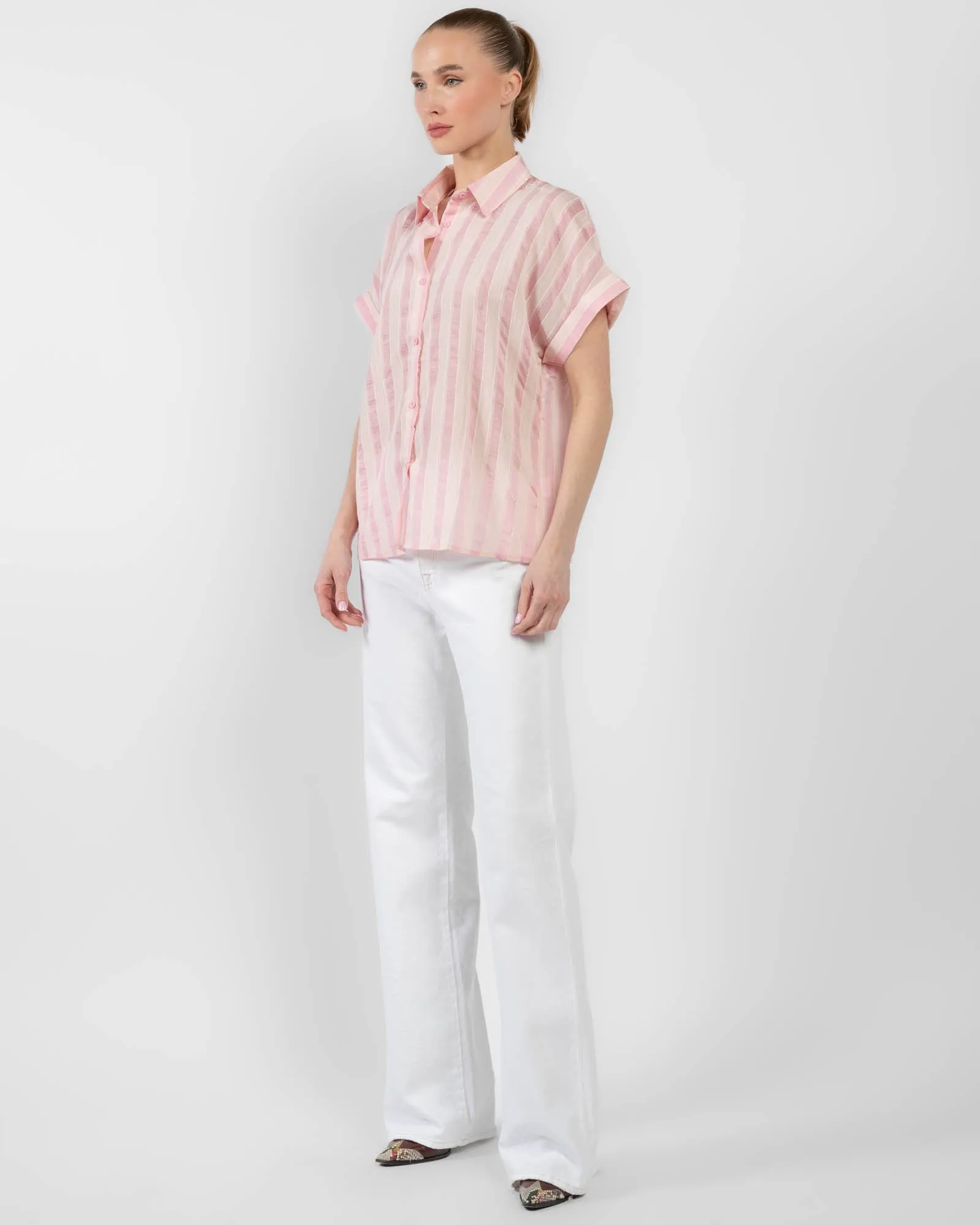 Stripe Shirt sold by TNT Fashion product image thumbnail 4