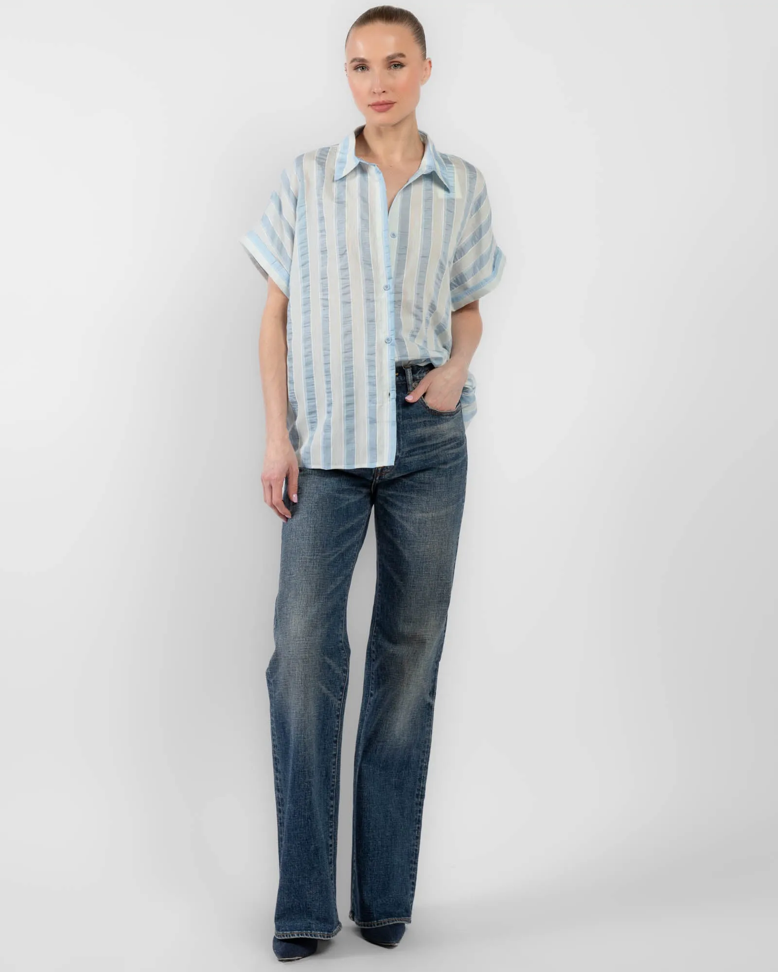 Stripe Shirt sold by TNT Fashion product image thumbnail 2