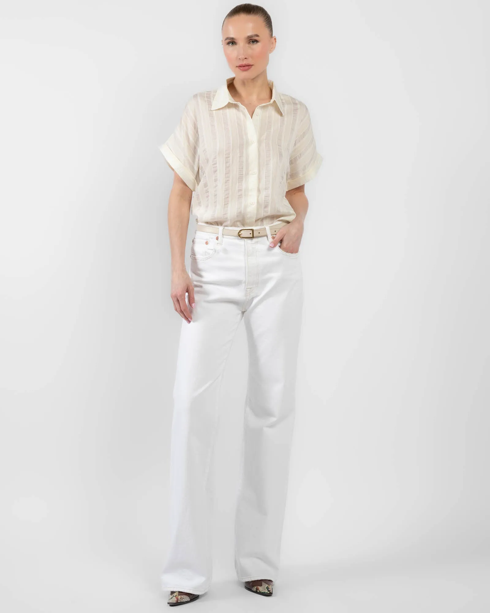 Stripe Shirt sold by TNT Fashion product image thumbnail 2