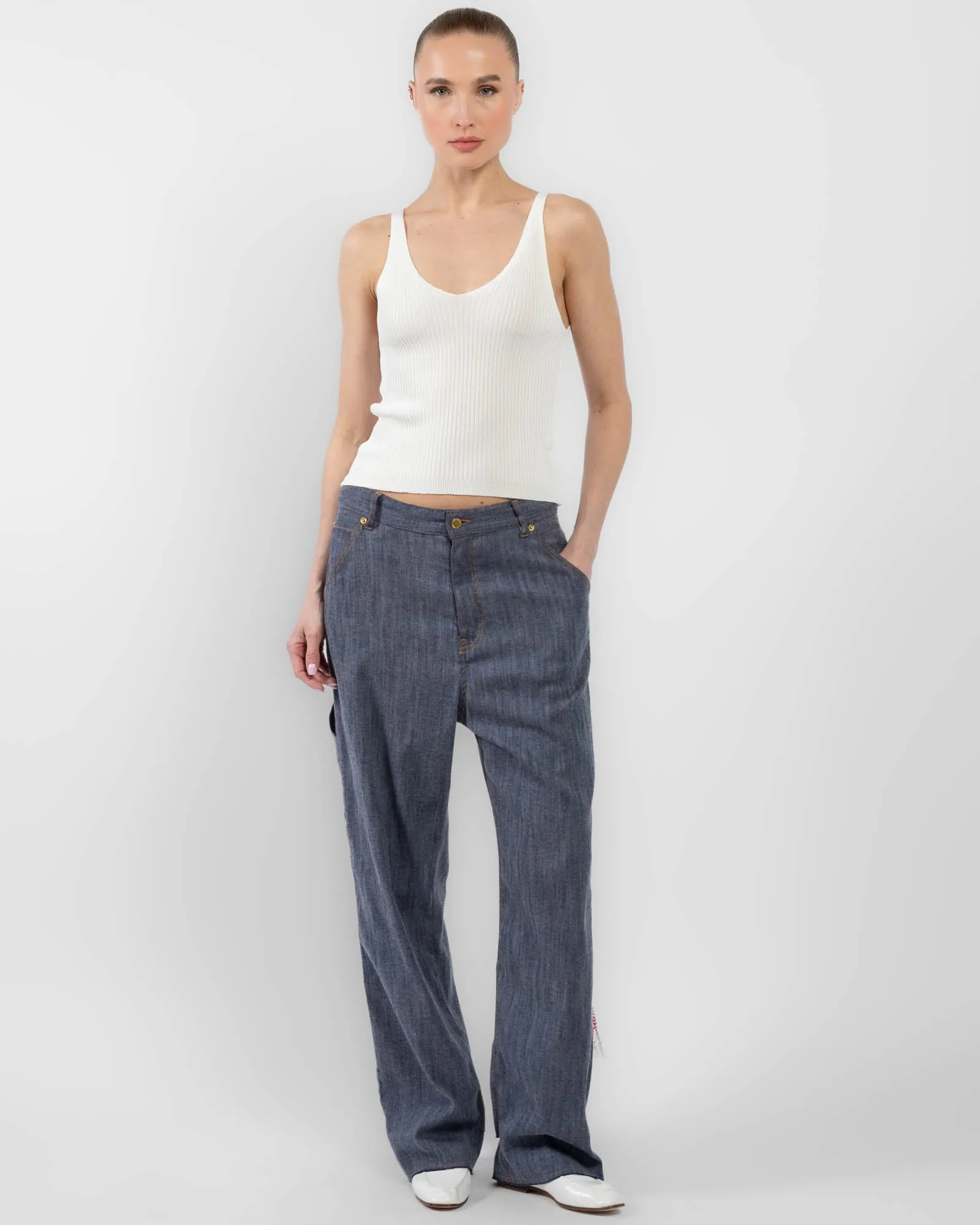 Knit Tank Top sold by TNT Fashion product image thumbnail 2