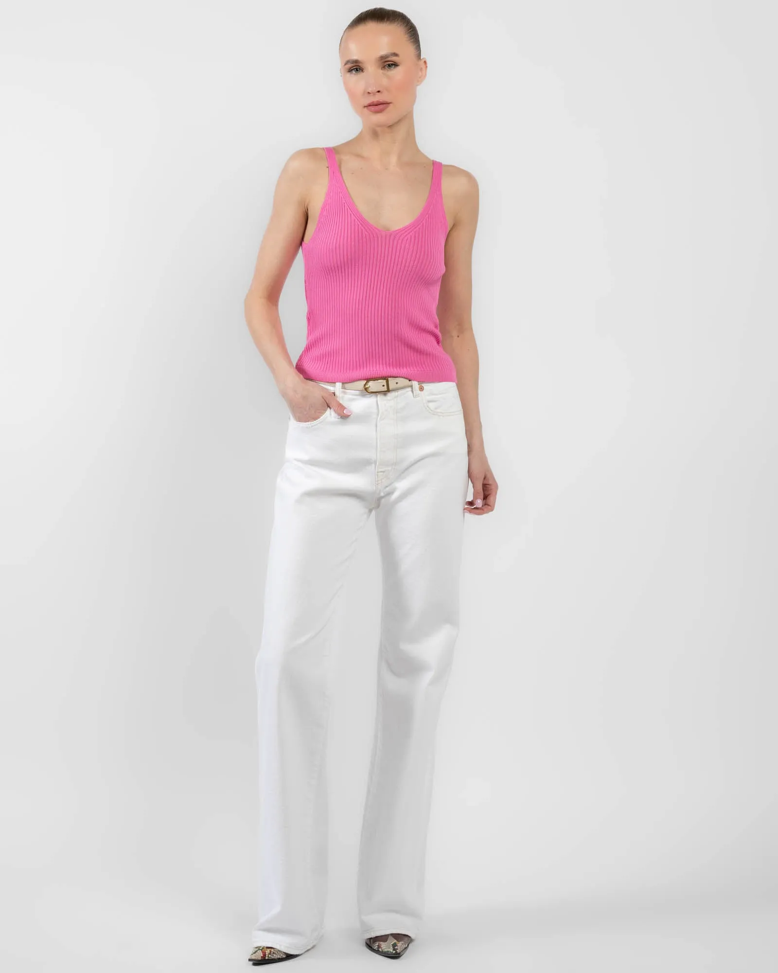 Knit Tank Top sold by TNT Fashion product image thumbnail 2