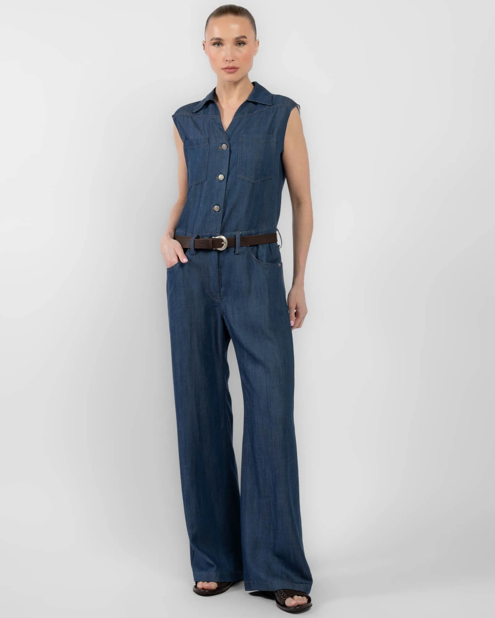Denim Jumpsuit sold by TNT Fashion product image thumbnail 2
