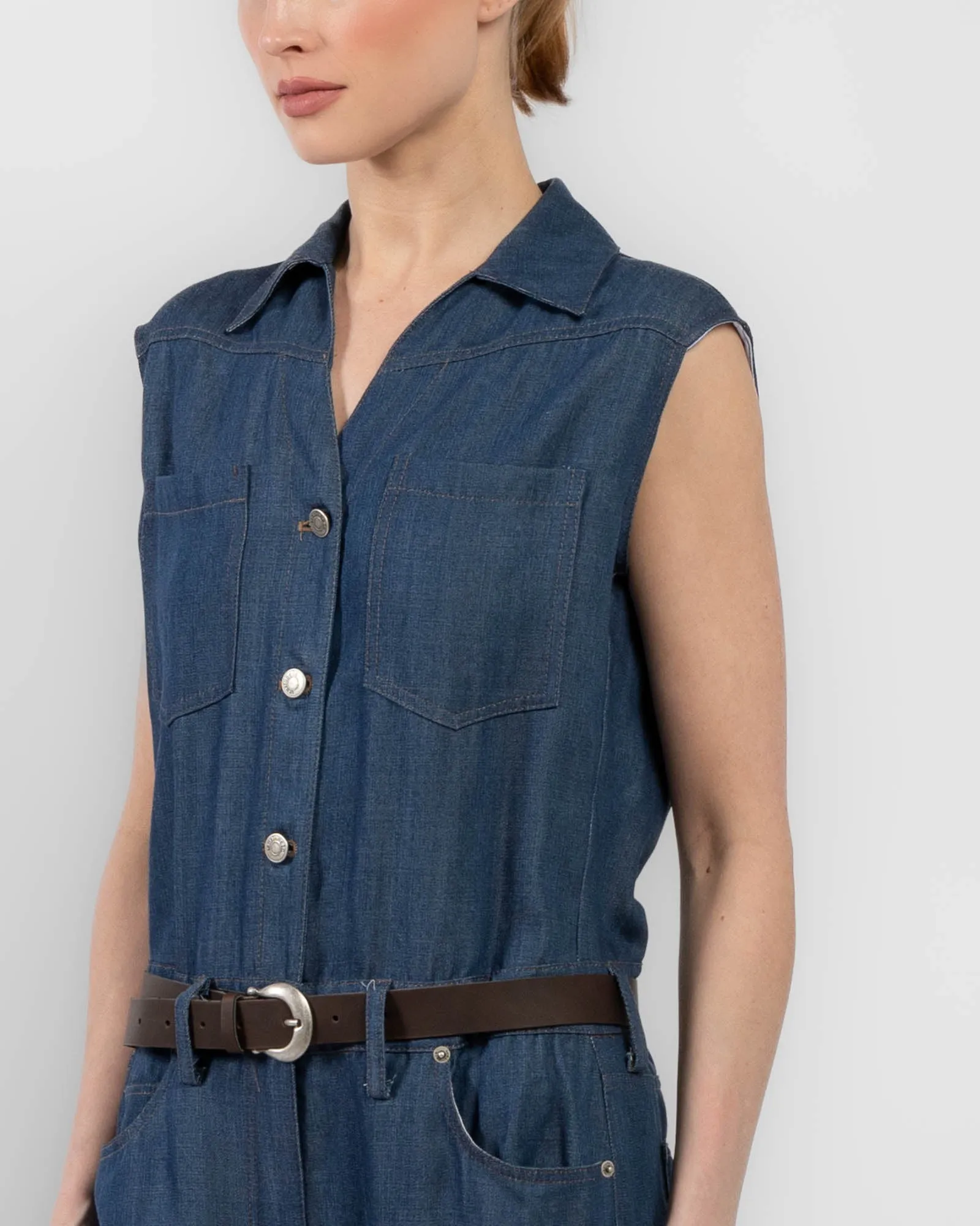 Denim Jumpsuit sold by TNT Fashion product image thumbnail 5