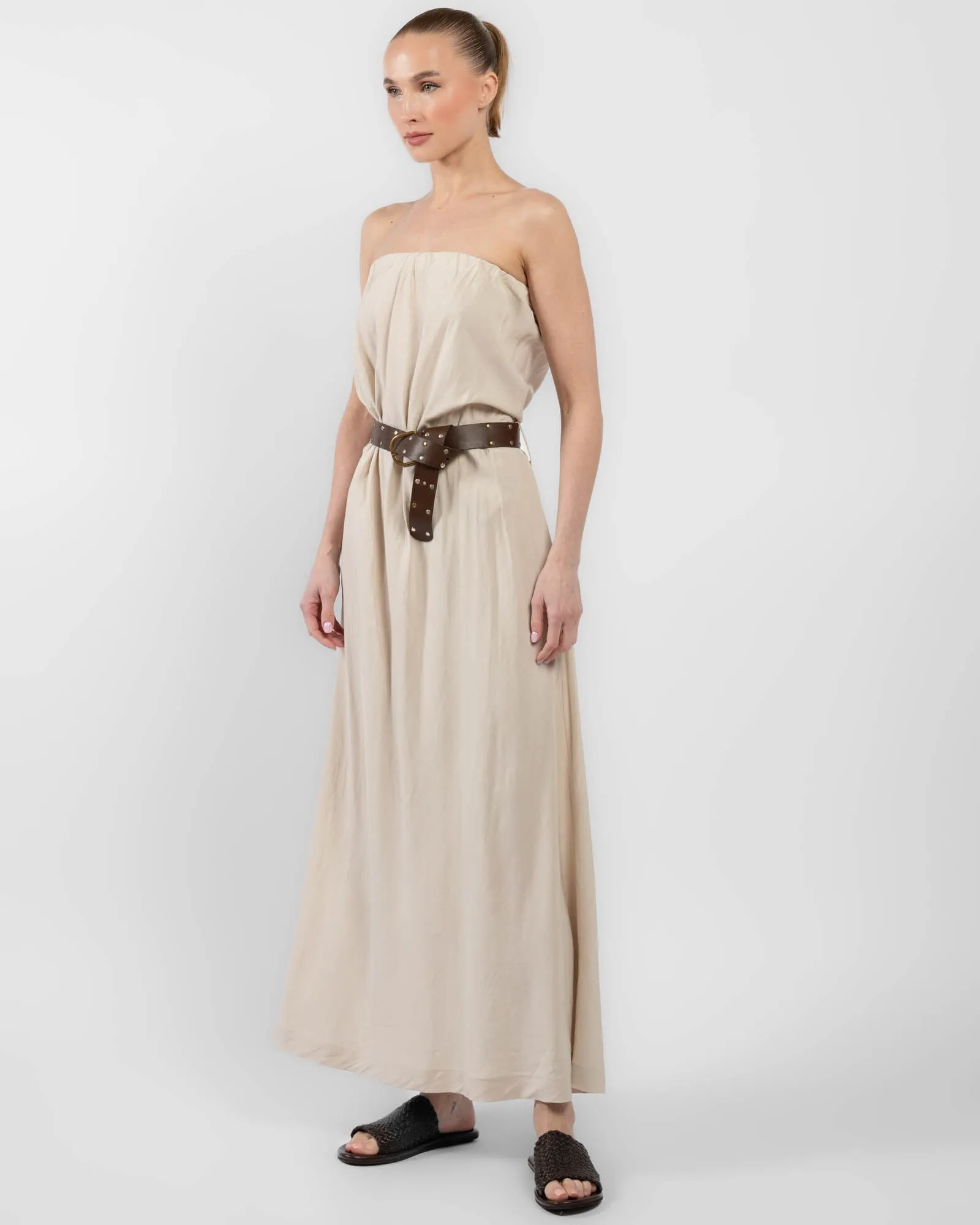 Belt Strapless Dress sold by TNT Fashion product image thumbnail 4