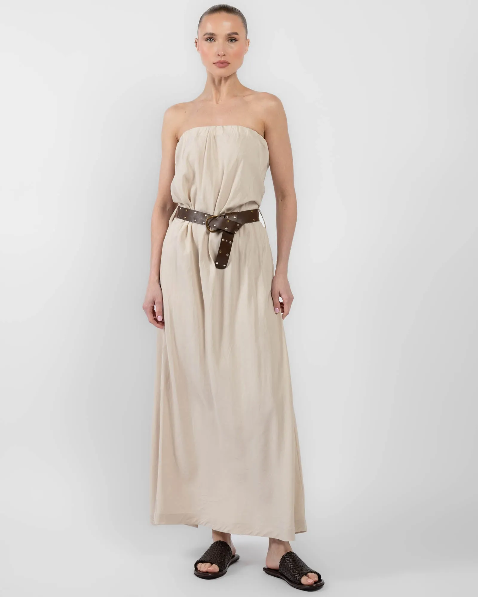 Belt Strapless Dress sold by TNT Fashion product image thumbnail 3