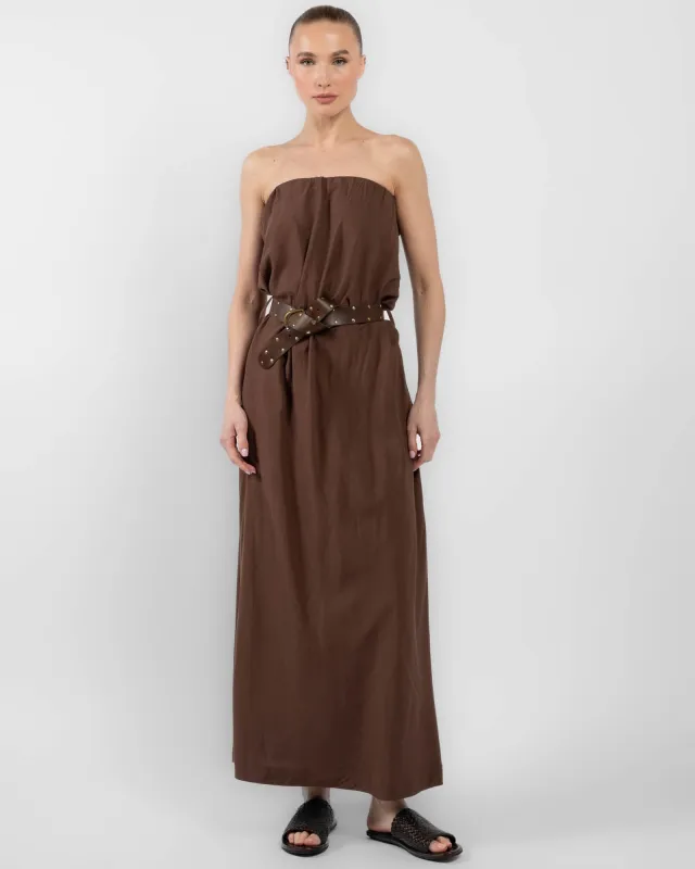 Belt Strapless Dress sold by TNT Fashion