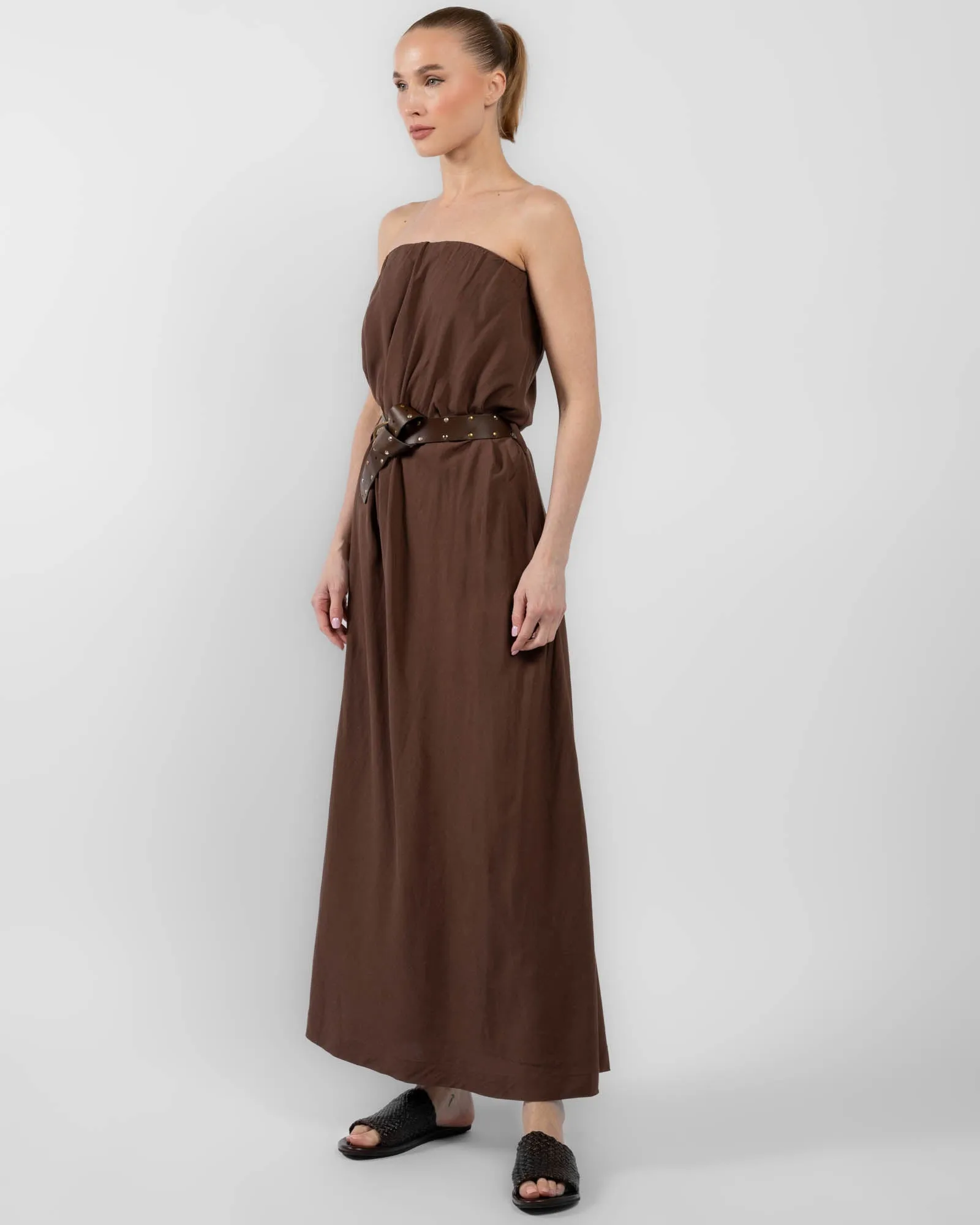 Belt Strapless Dress sold by TNT Fashion product image thumbnail 4