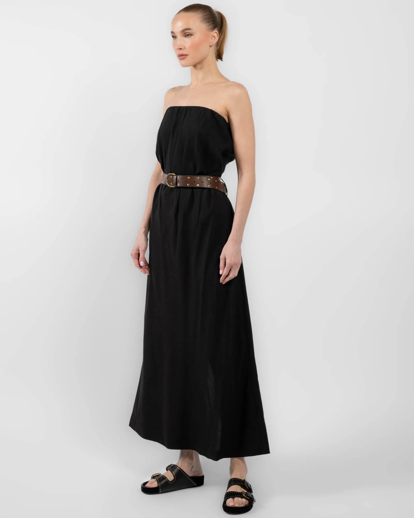 Belt Strapless Dress sold by TNT Fashion product image thumbnail 4