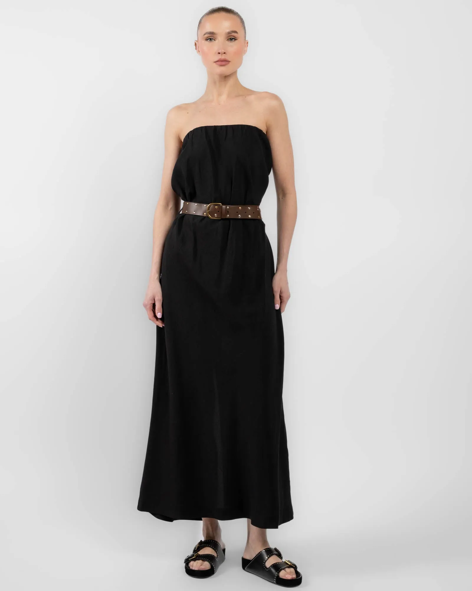 Belt Strapless Dress sold by TNT Fashion product image thumbnail 3
