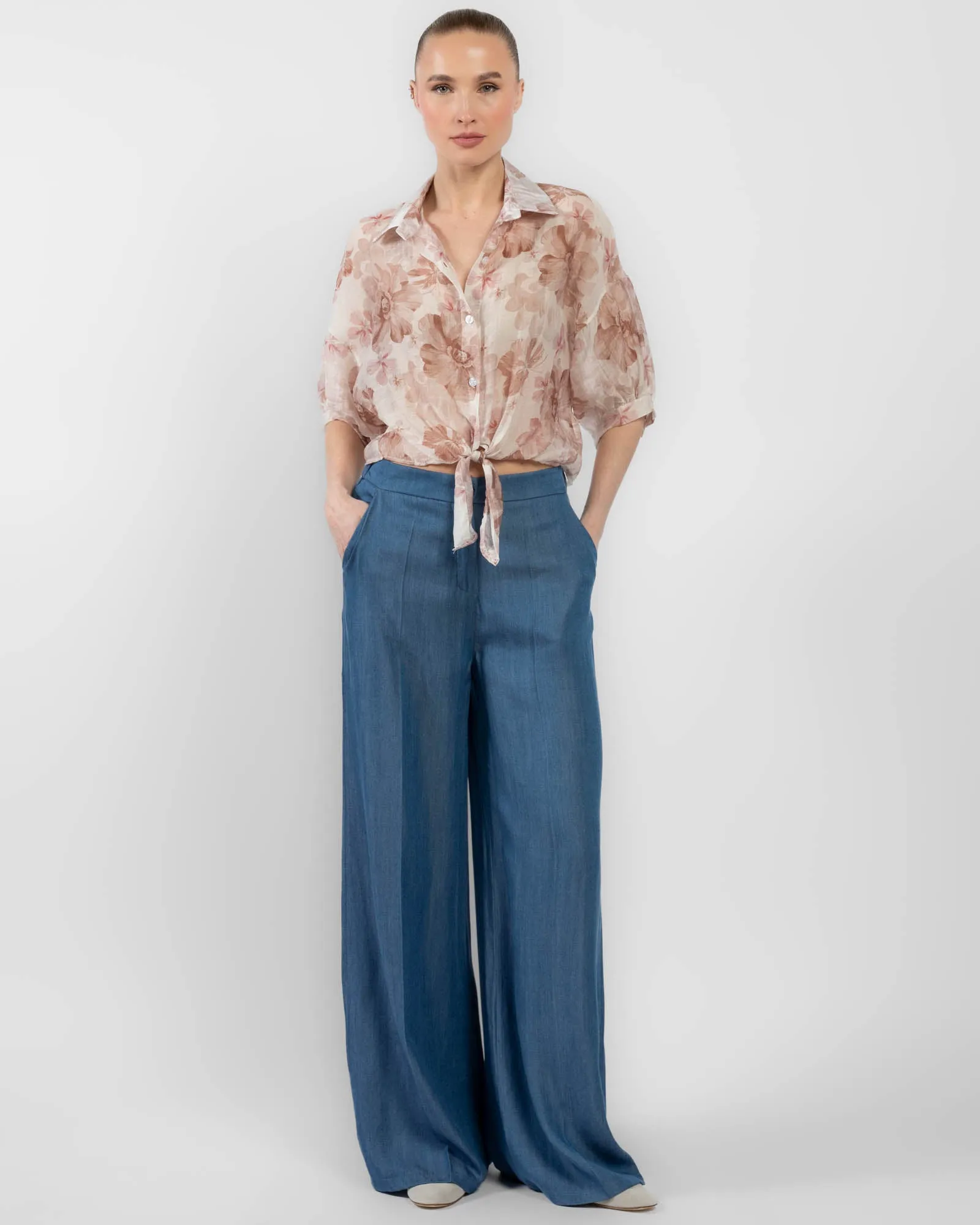 Print Tie Top sold by TNT Fashion product image thumbnail 2