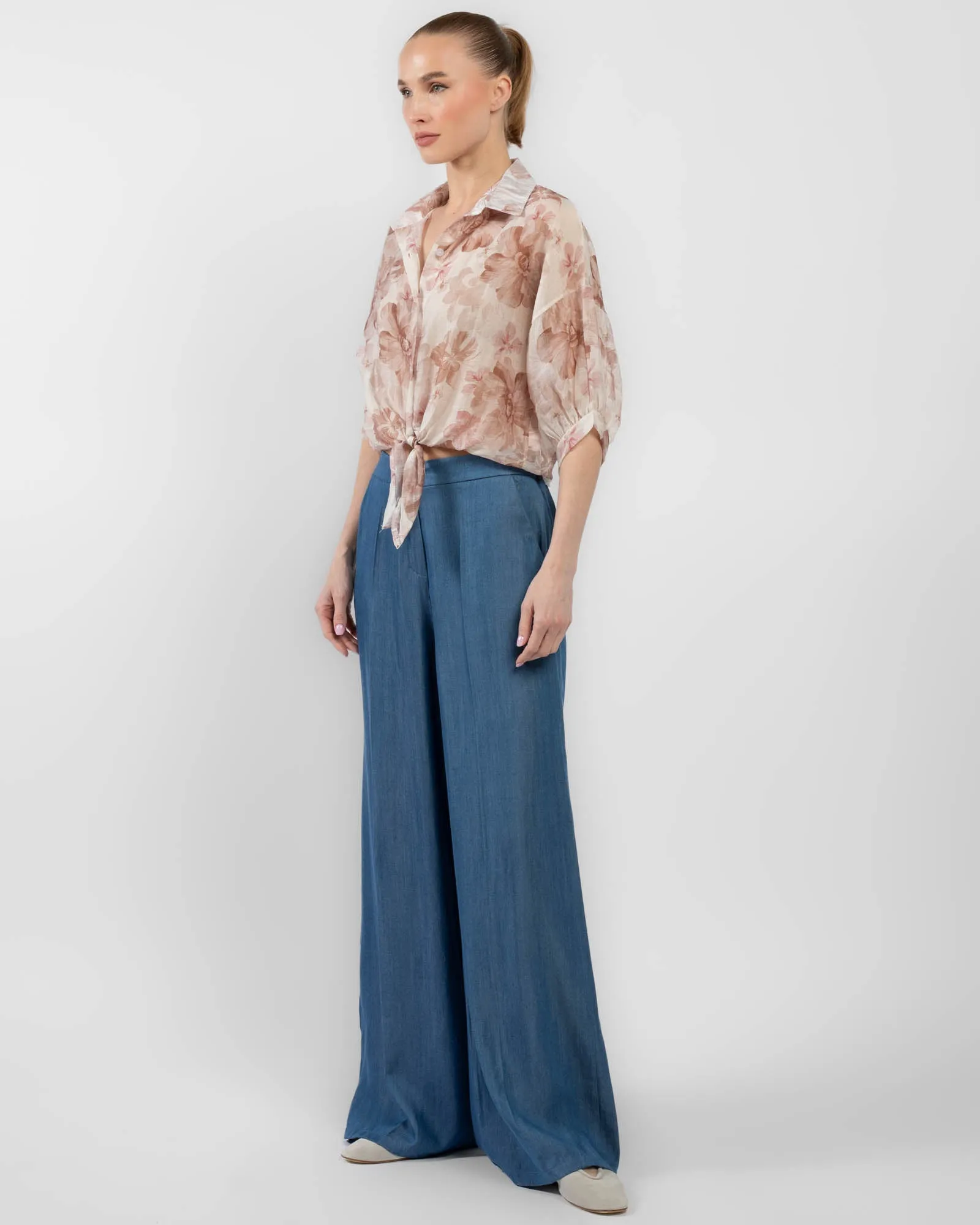 Print Tie Top sold by TNT Fashion product image thumbnail 4