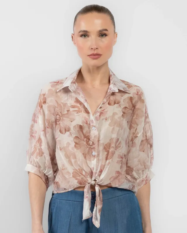 Print Tie Top sold by TNT Fashion
