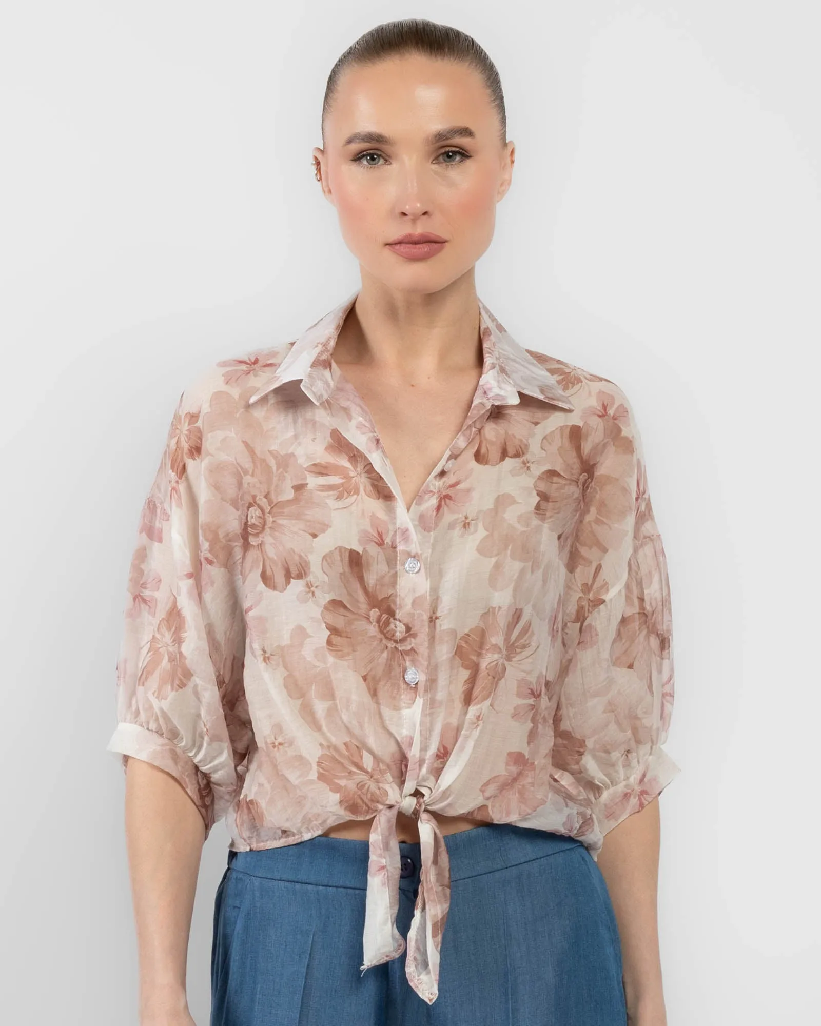 Print Tie Top sold by TNT Fashion