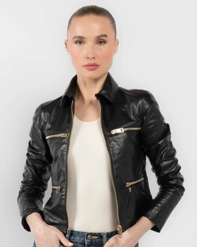 Leather Jacket sold by TNT Fashion