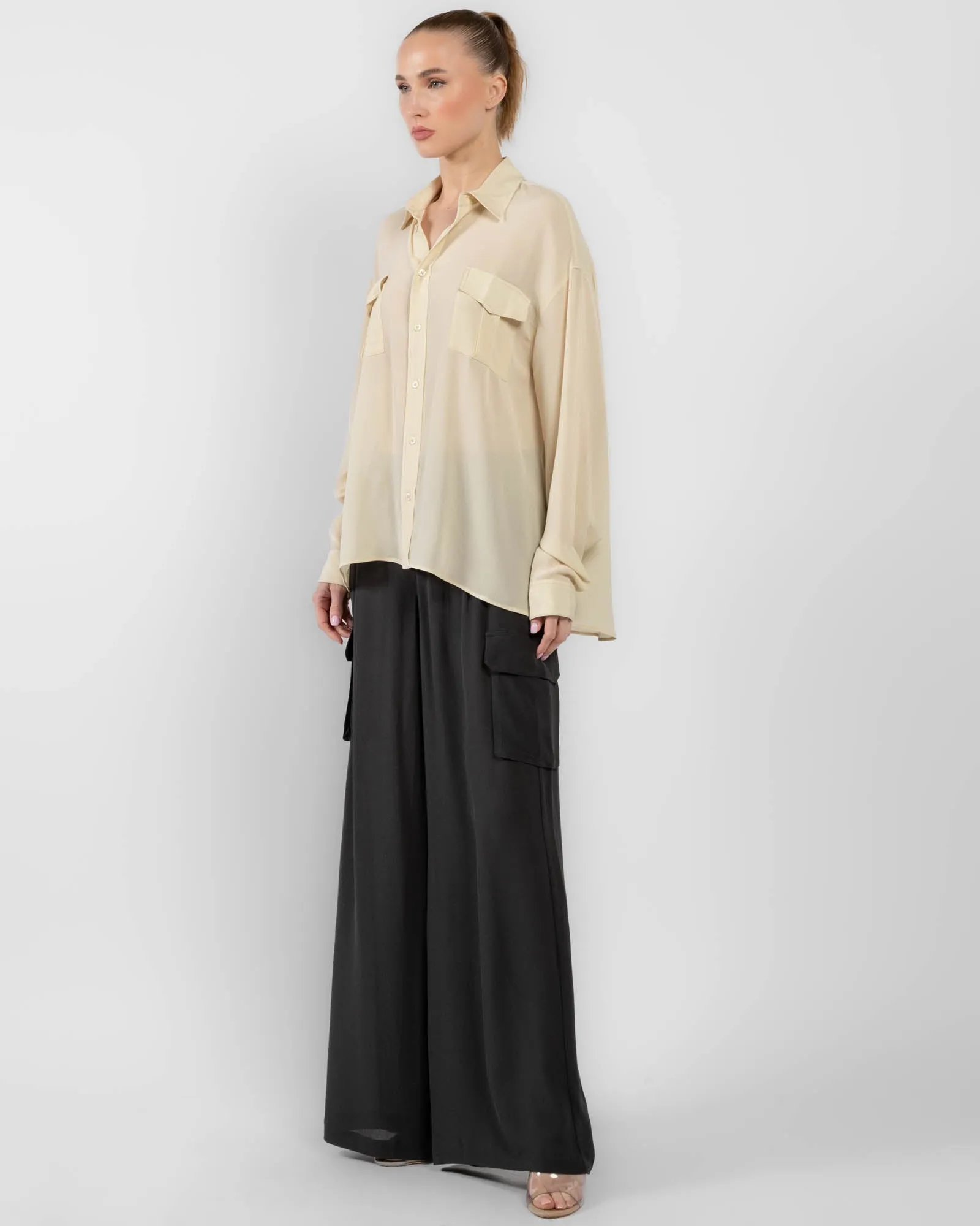Saharienne Shirt sold by TNT Fashion product image thumbnail 4