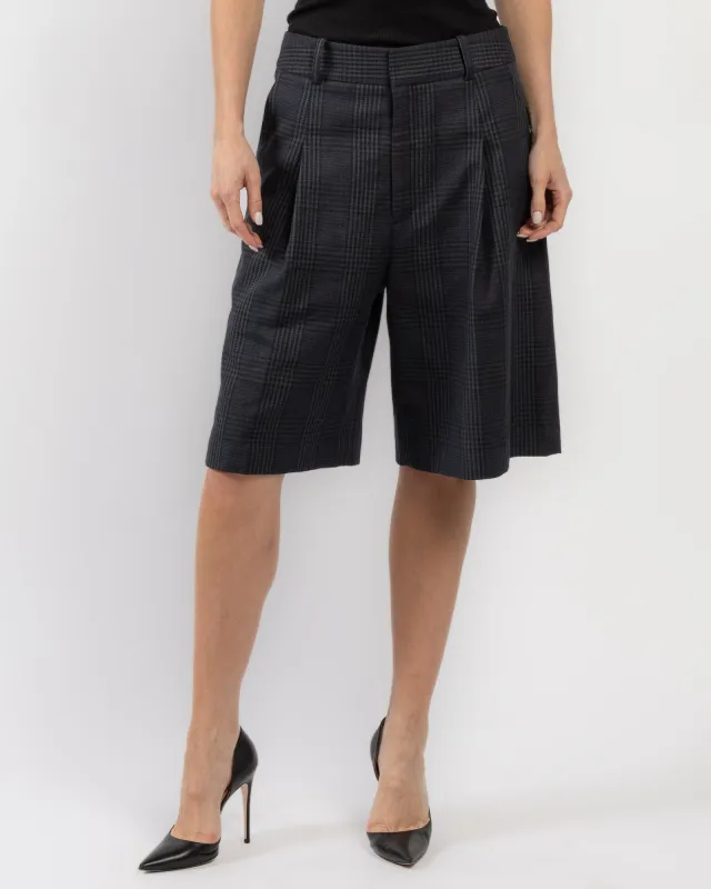 Pleated Long Shorts sold by TNT Fashion