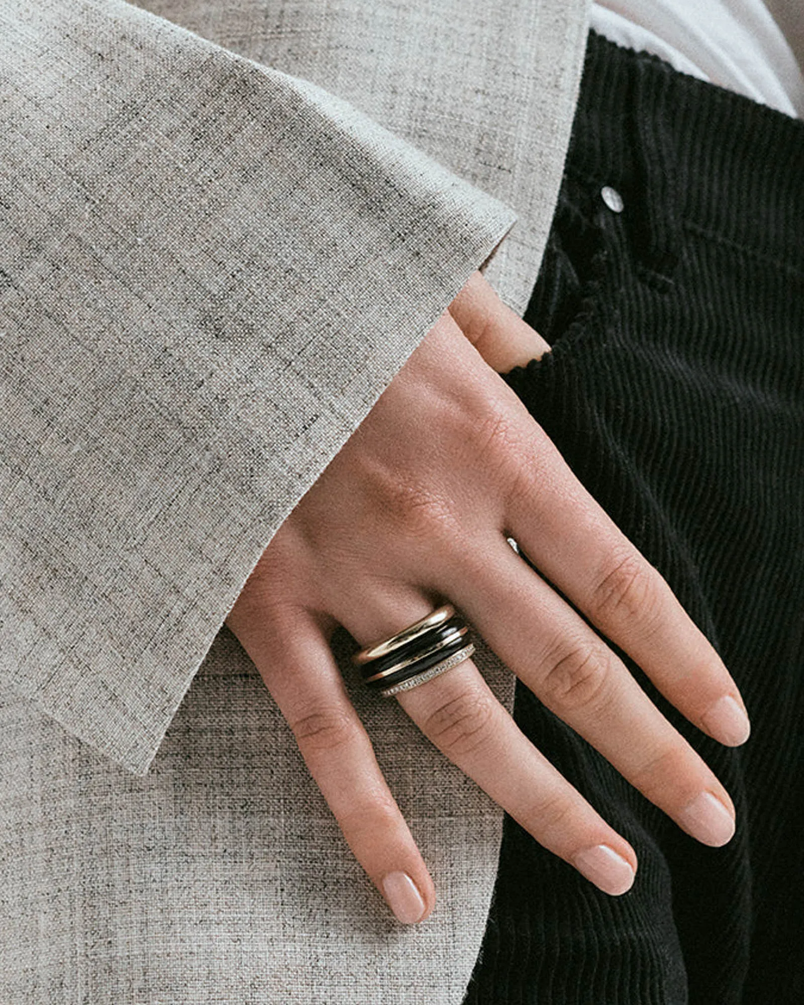 Essential Stacking Ring sold by TNT Fashion product image thumbnail 2