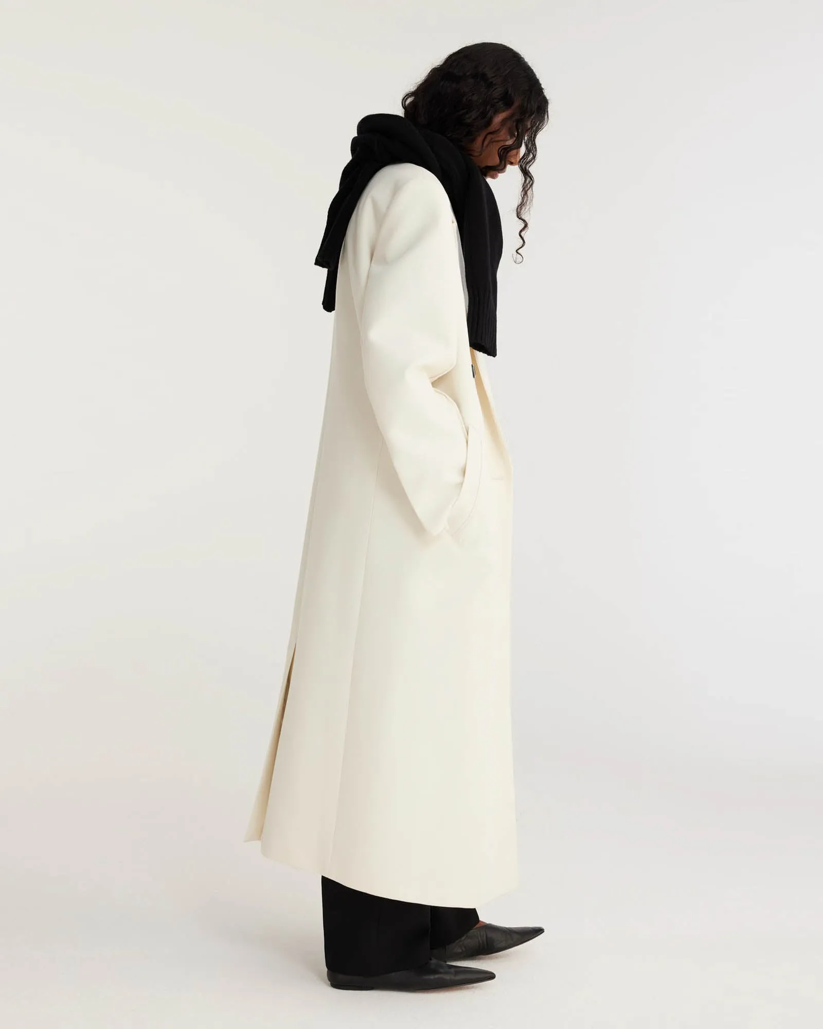Double Breasted Wool Coat sold by TNT Fashion product image thumbnail 4