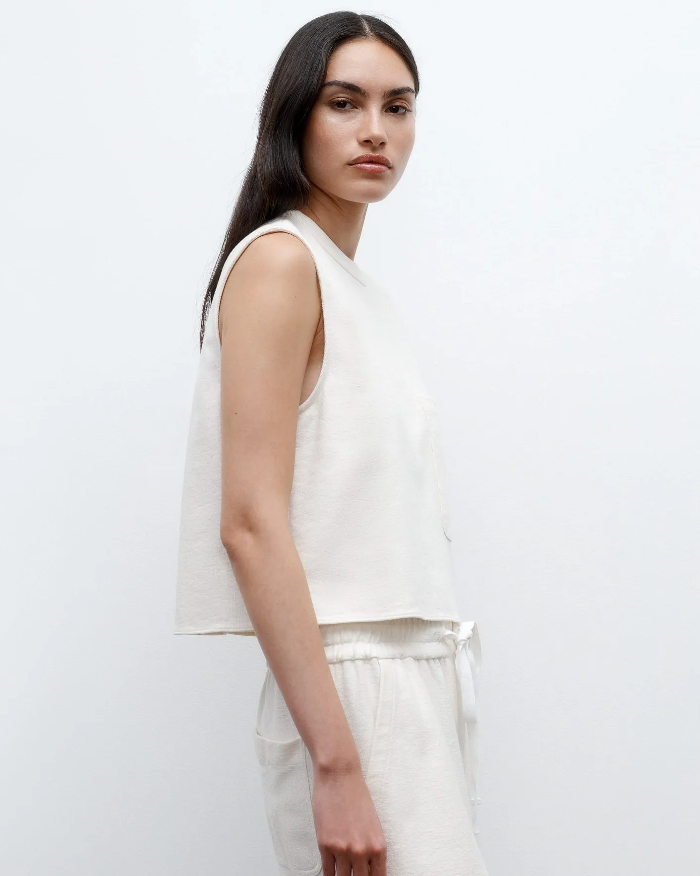 Crop Muscle Tank sold by TNT Fashion product image thumbnail 4