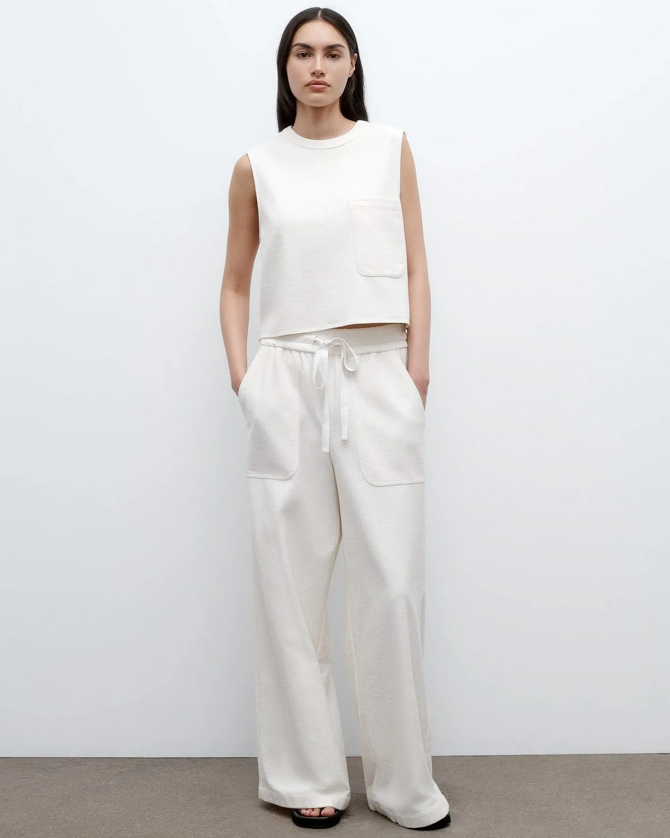 Crop Muscle Tank sold by TNT Fashion product image thumbnail 2