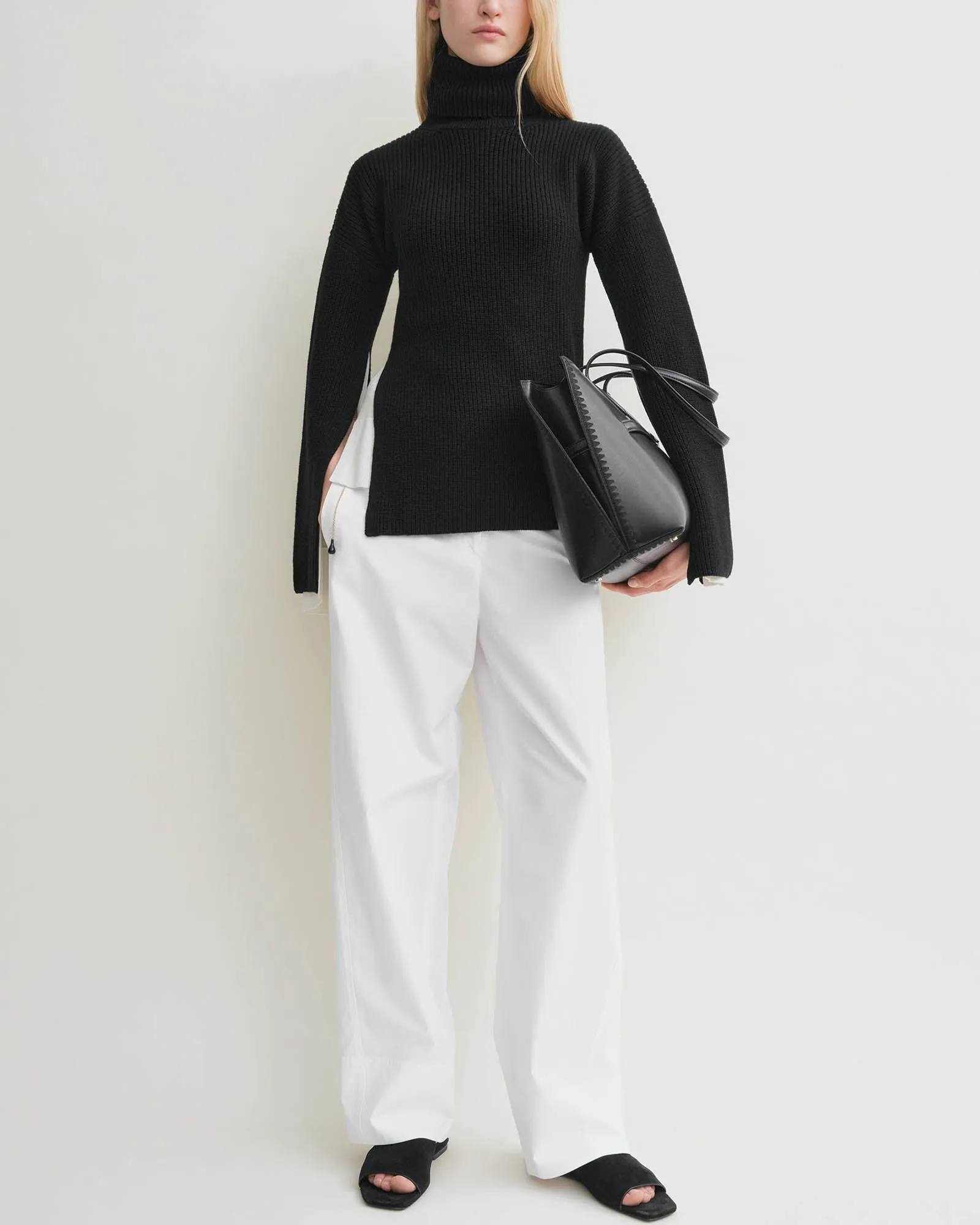 Slit Sleeve Sweater sold by TNT Fashion product image thumbnail 2