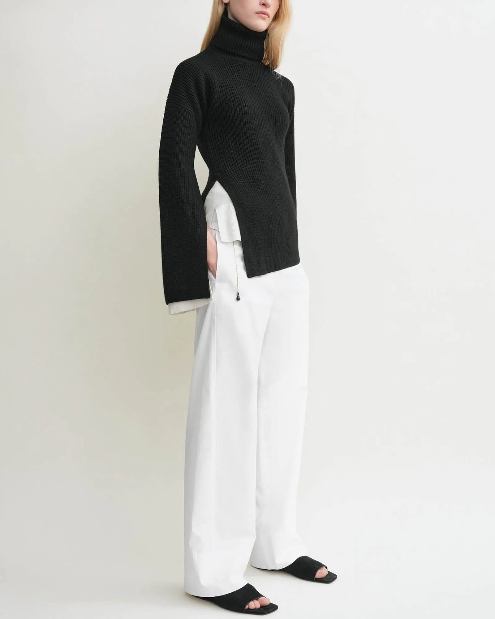 Slit Sleeve Sweater sold by TNT Fashion product image thumbnail 4