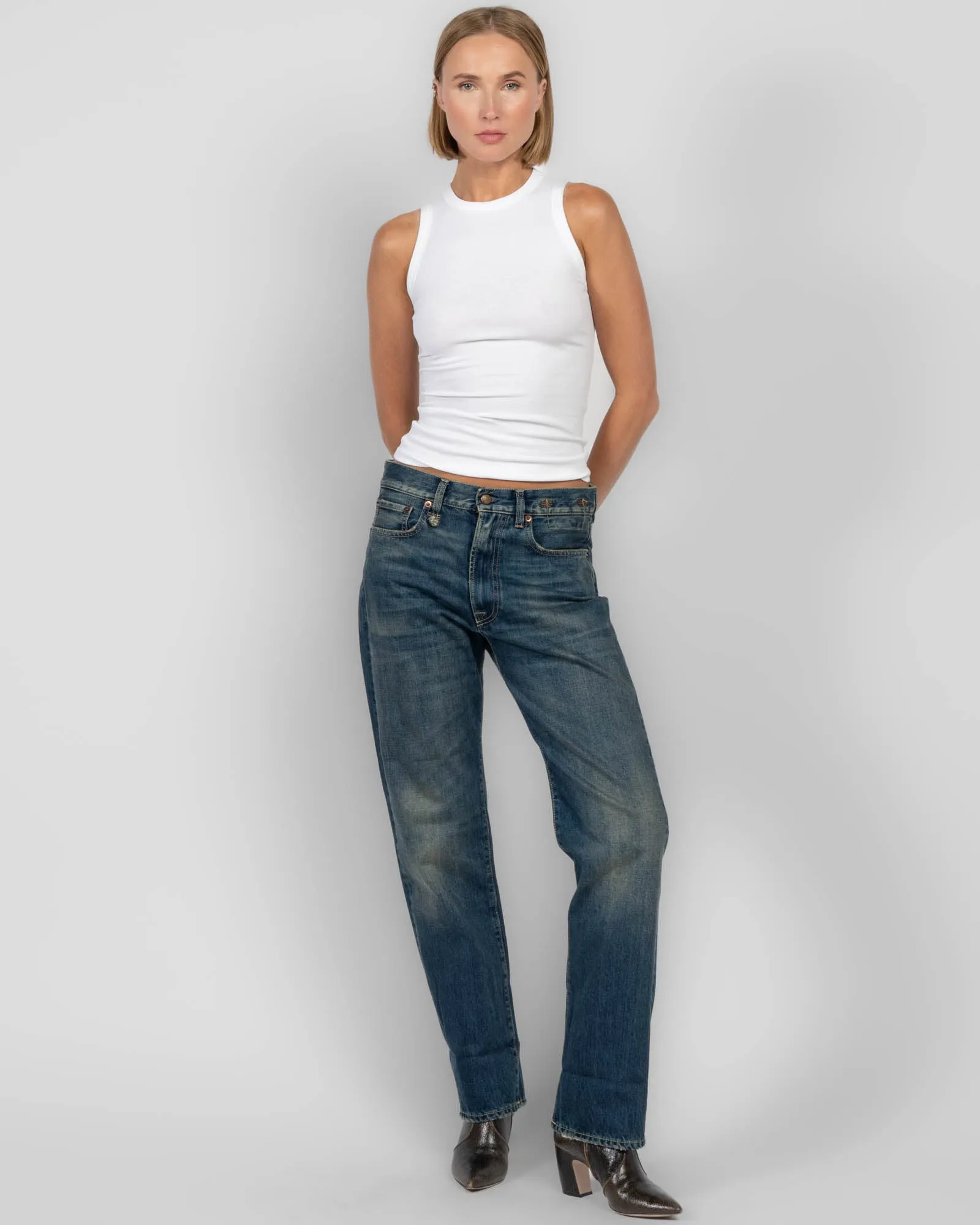 Cuff Boyfriend Jeans sold by TNT Fashion product image thumbnail 2