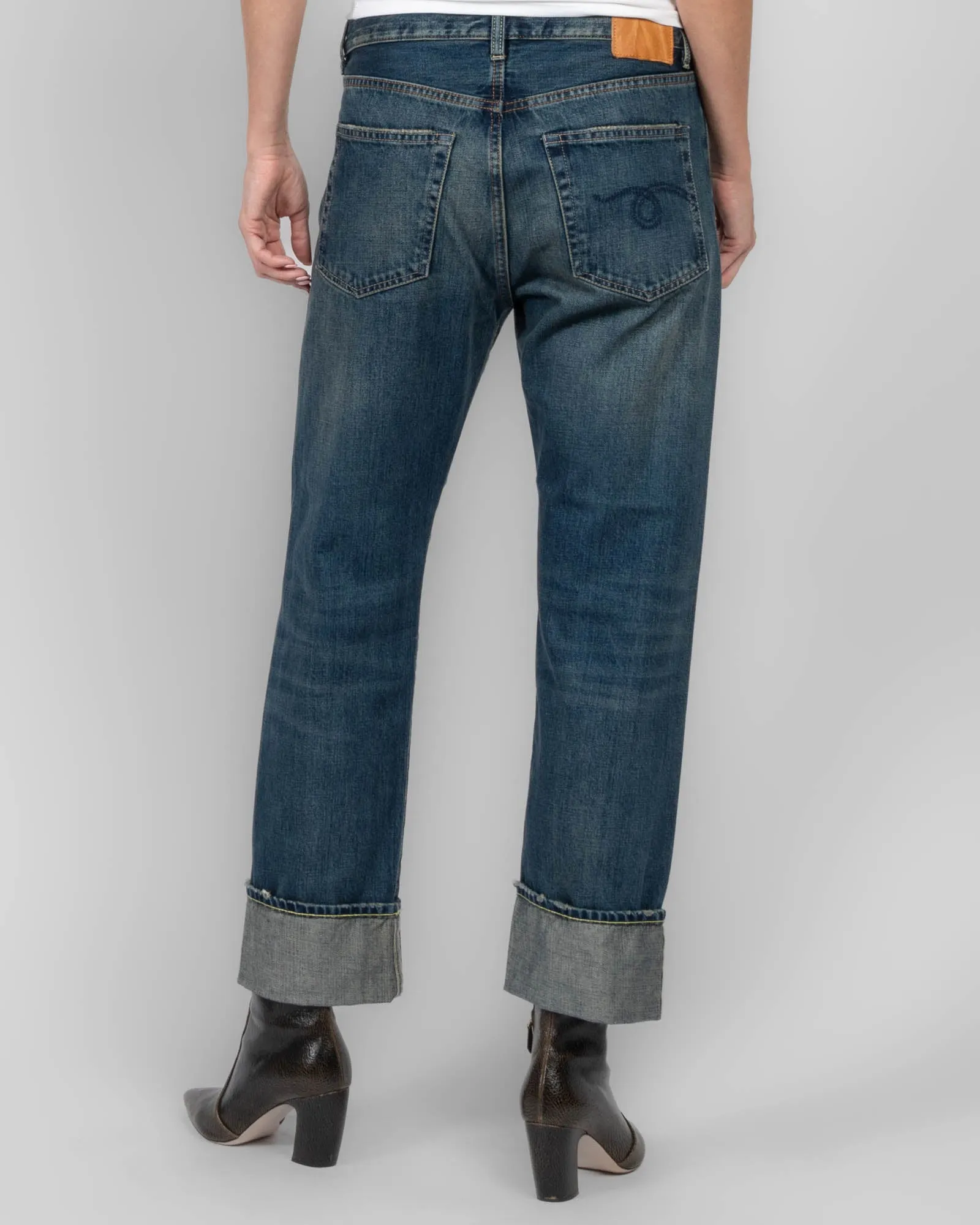 Cuff Boyfriend Jeans sold by TNT Fashion product image thumbnail 3