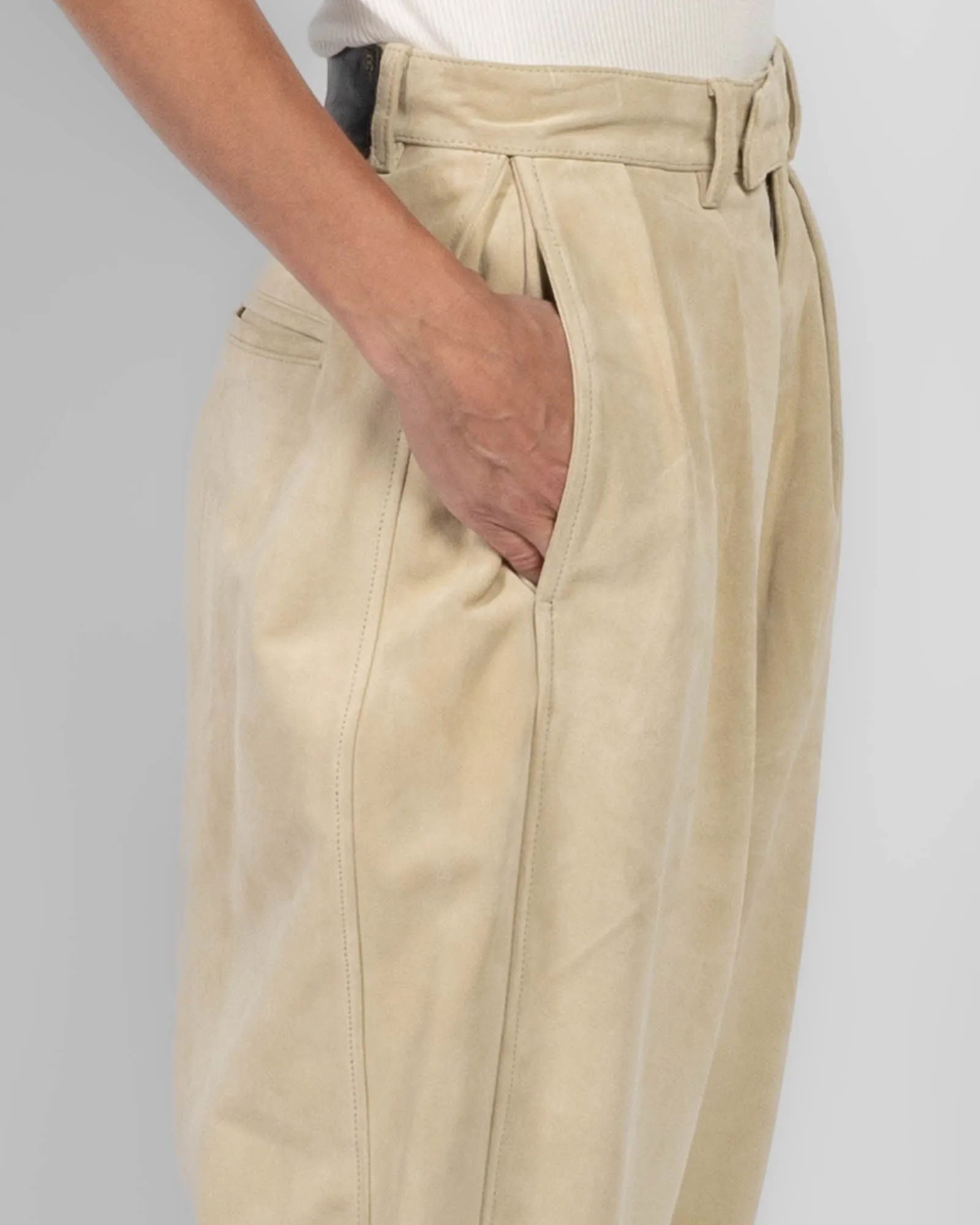 Pleat Leather Pants sold by TNT Fashion product image thumbnail 5